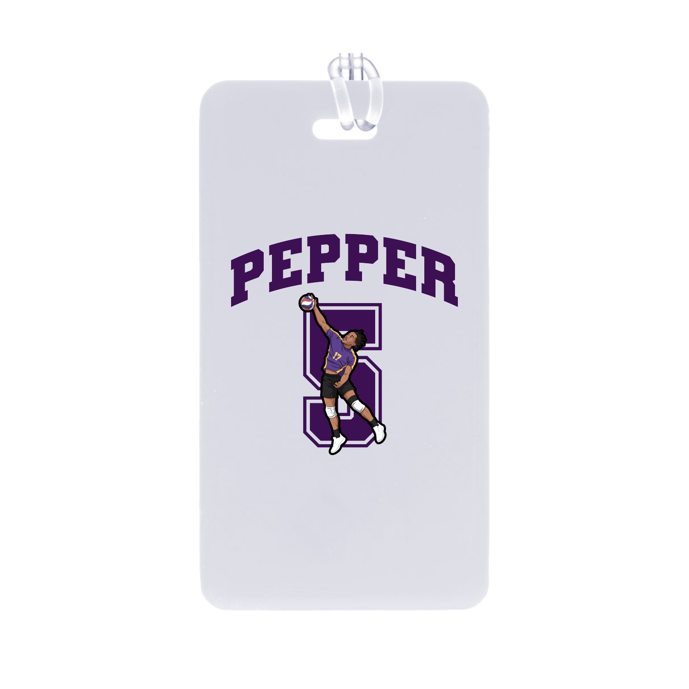 Bag Tag — Number in Classic