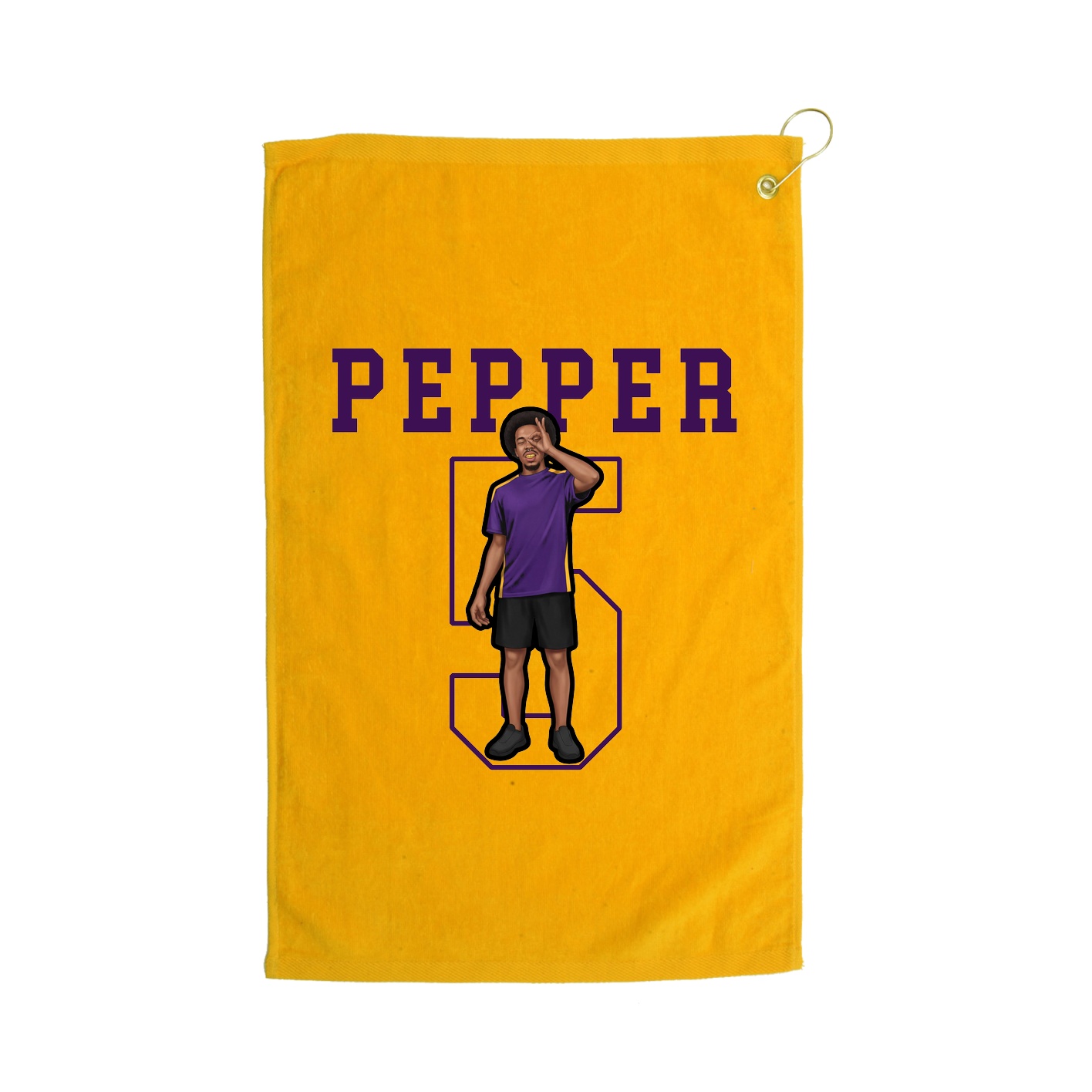 Golf Towel — Shirsey in Gold