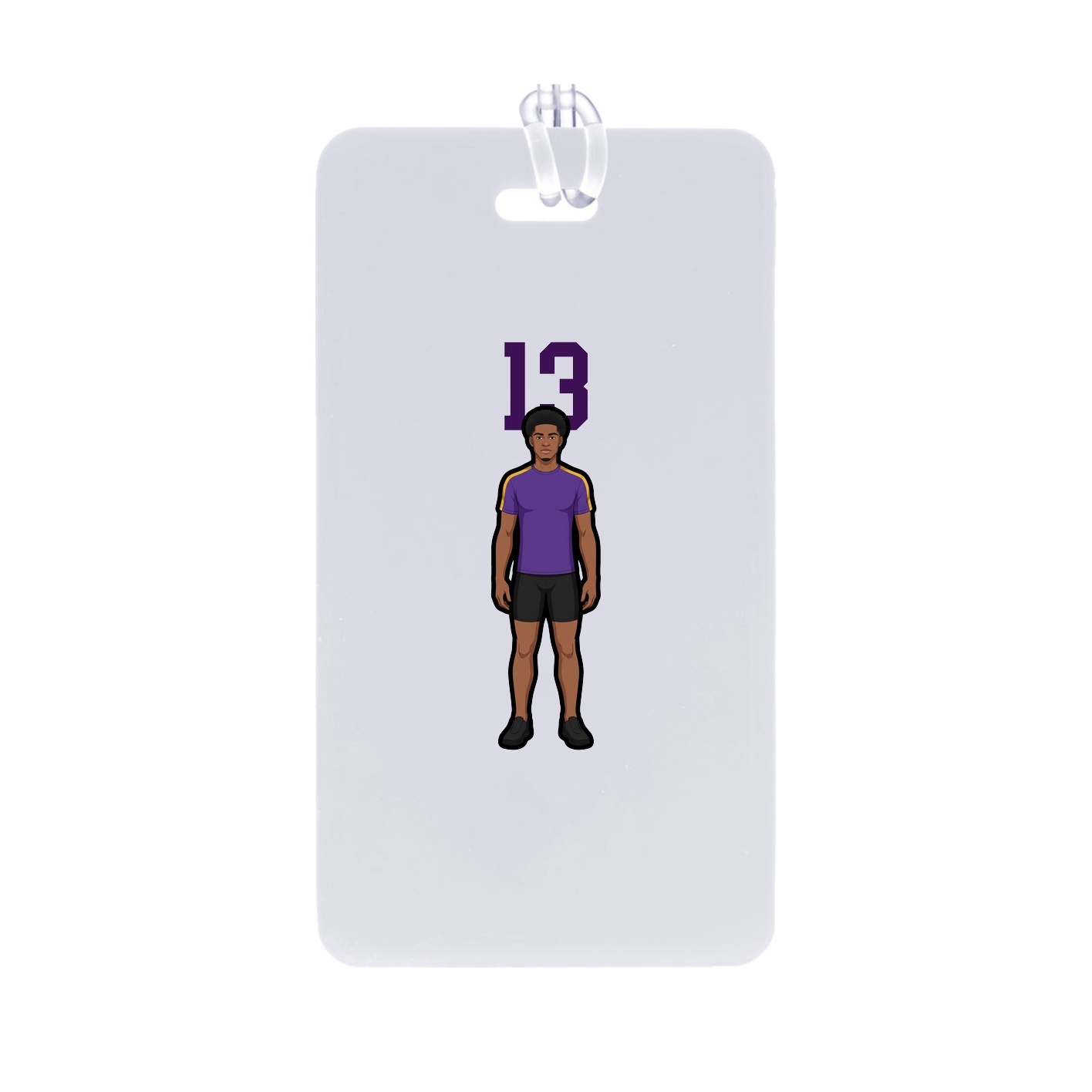 Bag Tag — Number Top in Classic