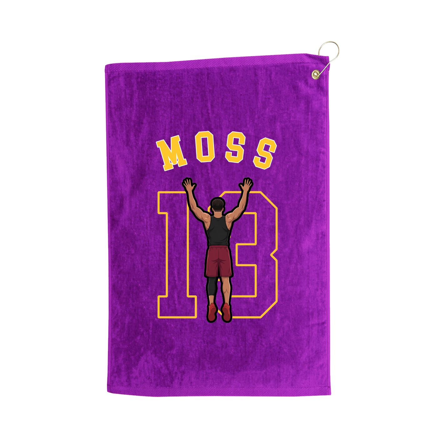 Golf Towel — Shirsey Arch in Purple