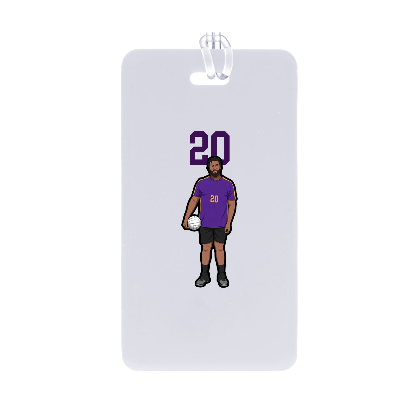 Bag Tag — Number Top in Classic