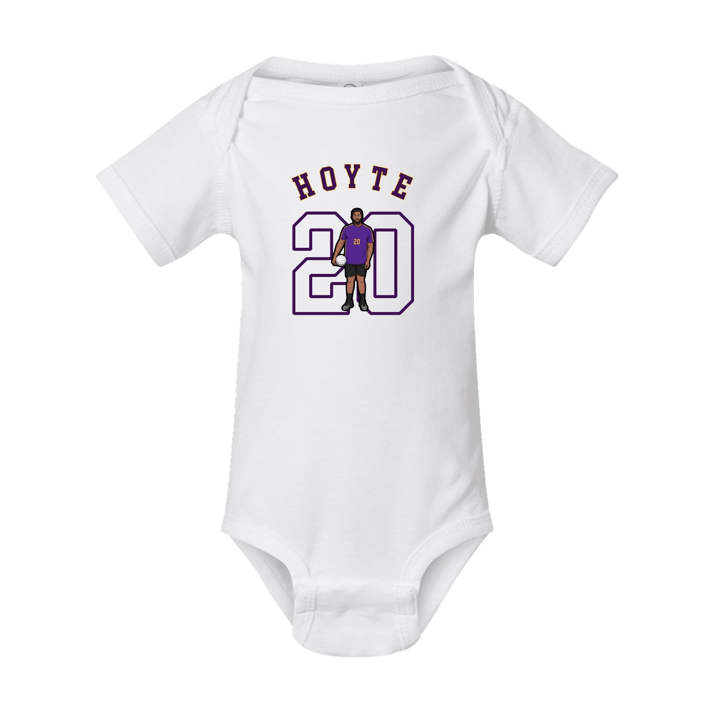 Baby Onesie — Shirsey Arch in White