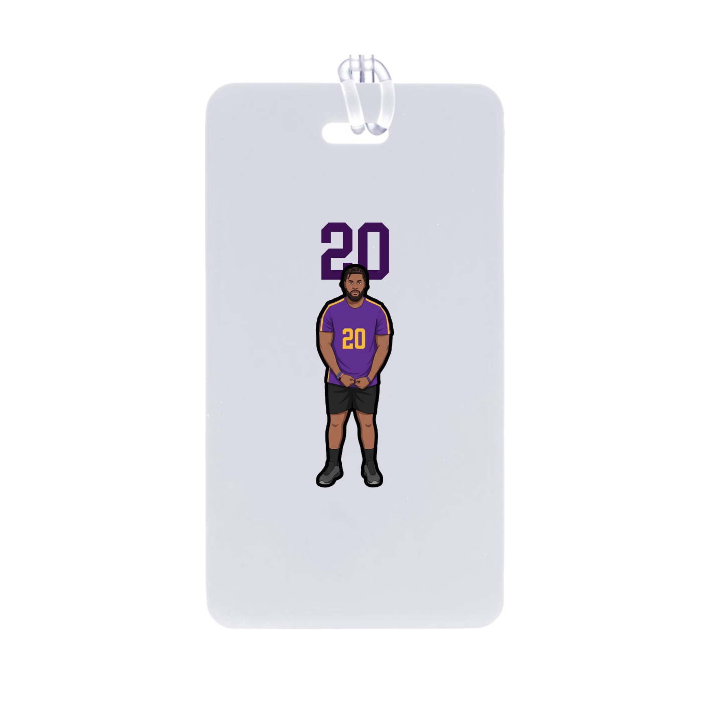 Bag Tag — Number Top in Classic
