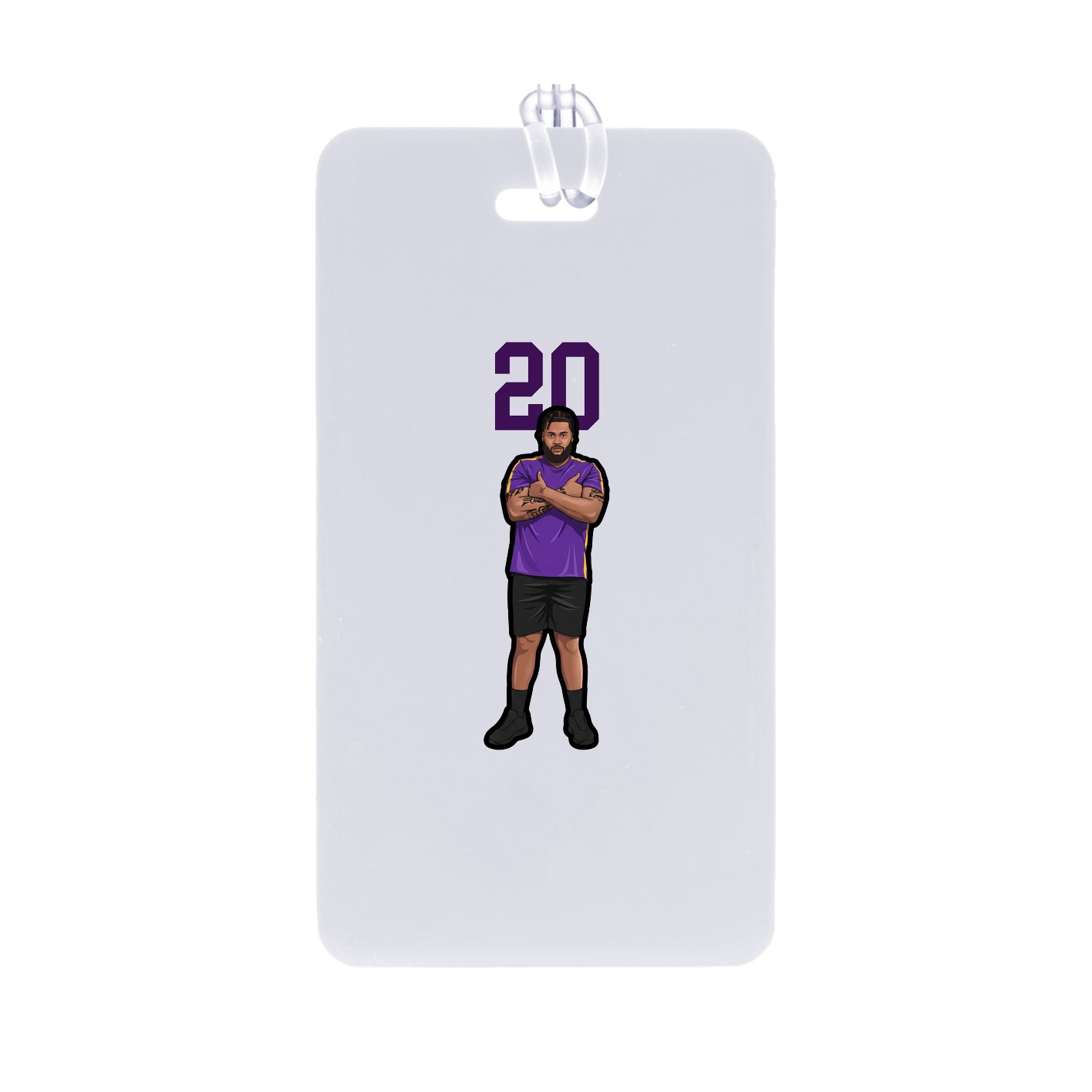 Bag Tag — Number Top in Classic