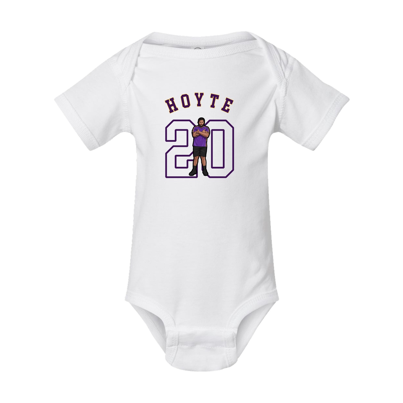 Baby Onesie — Shirsey Arch in White
