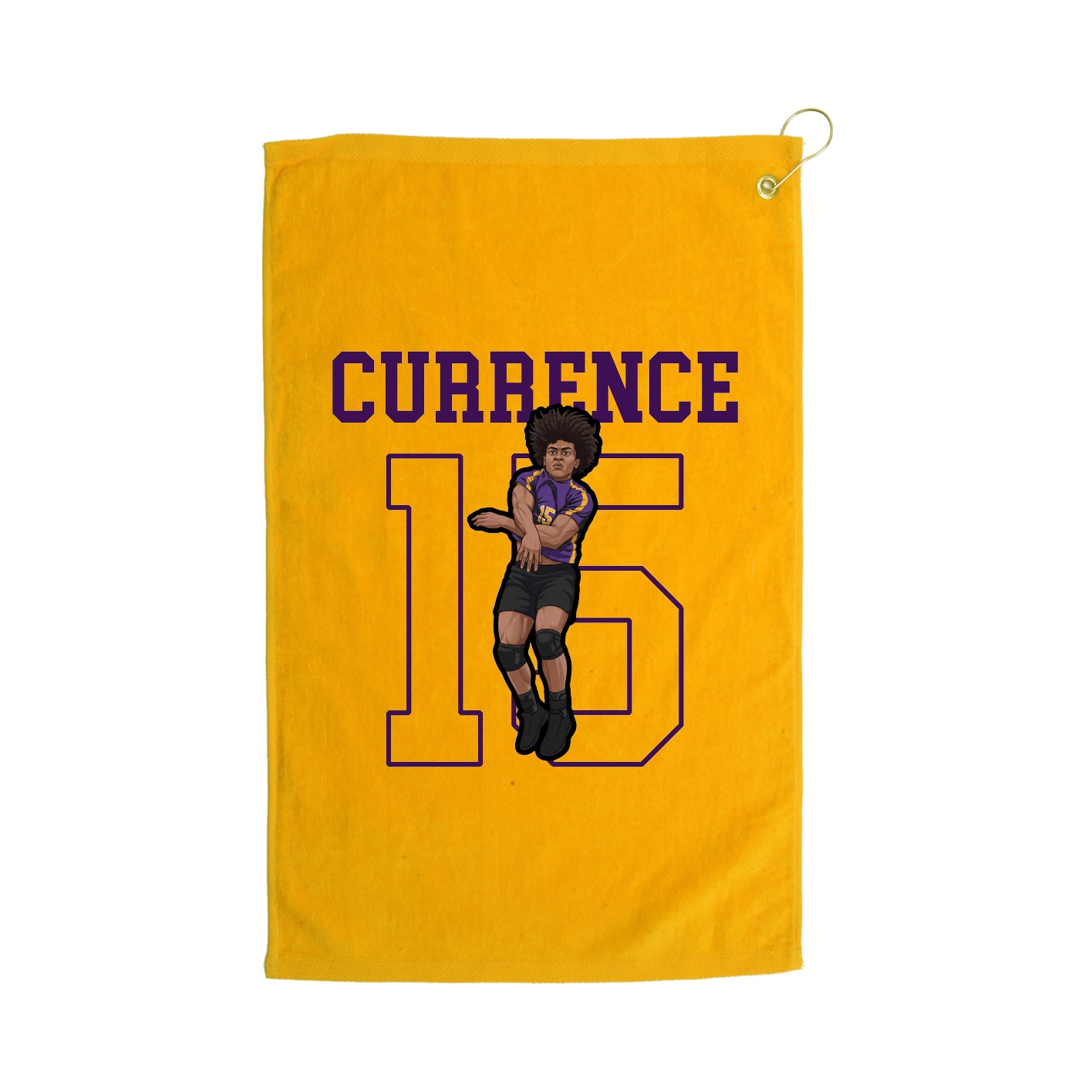 Golf Towel — Shirsey in Gold