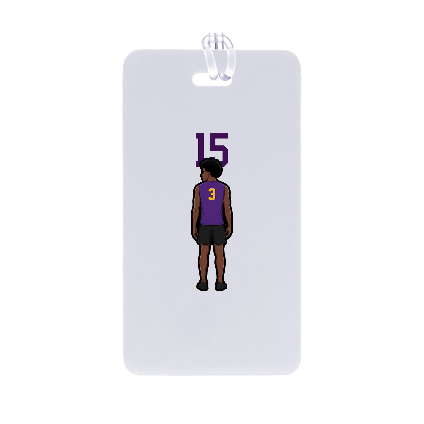 Bag Tag — Number Top in Classic