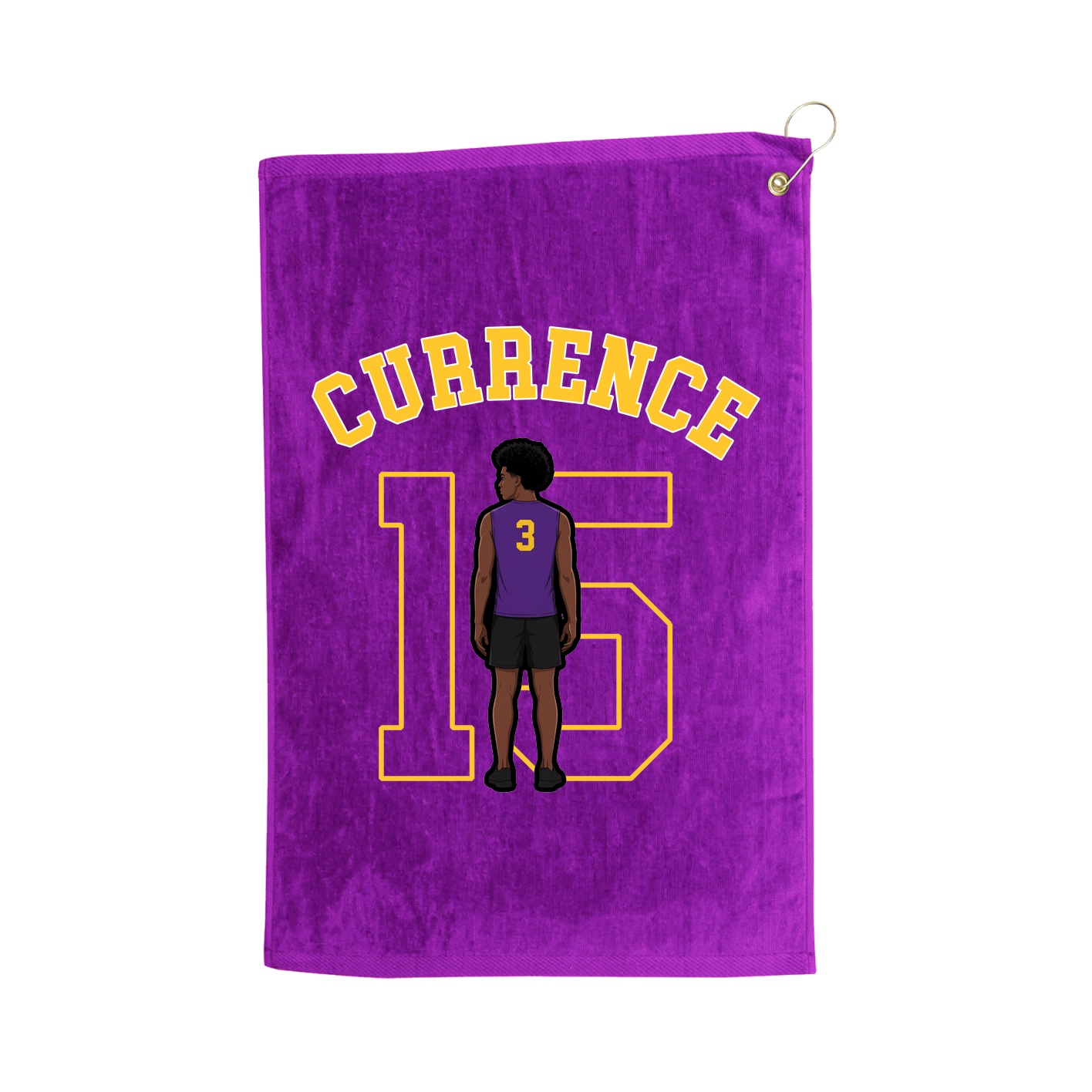 Golf Towel — Shirsey Arch in Purple