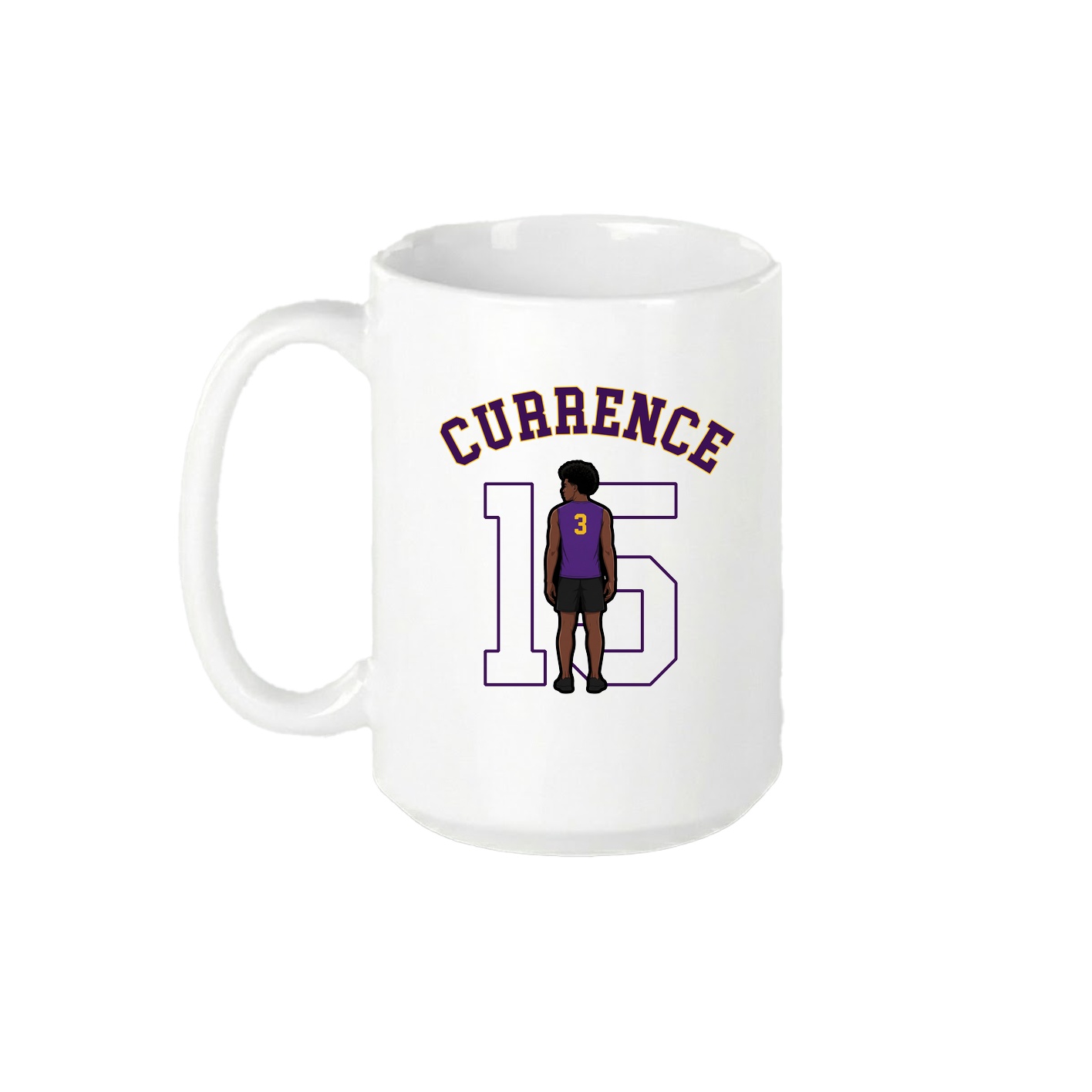 15oz Coffee Mug — Shirsey Arch in White