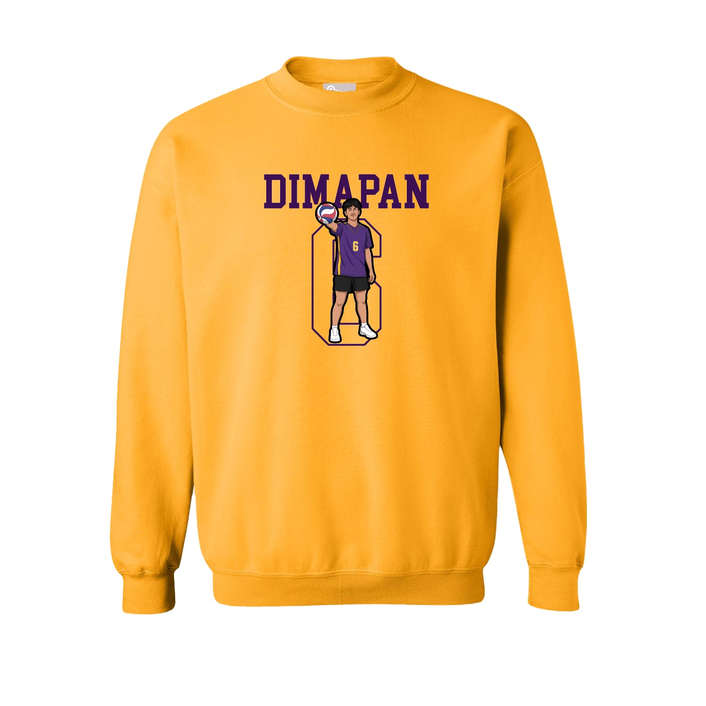 Fleece Crew — Shirsey in Gold