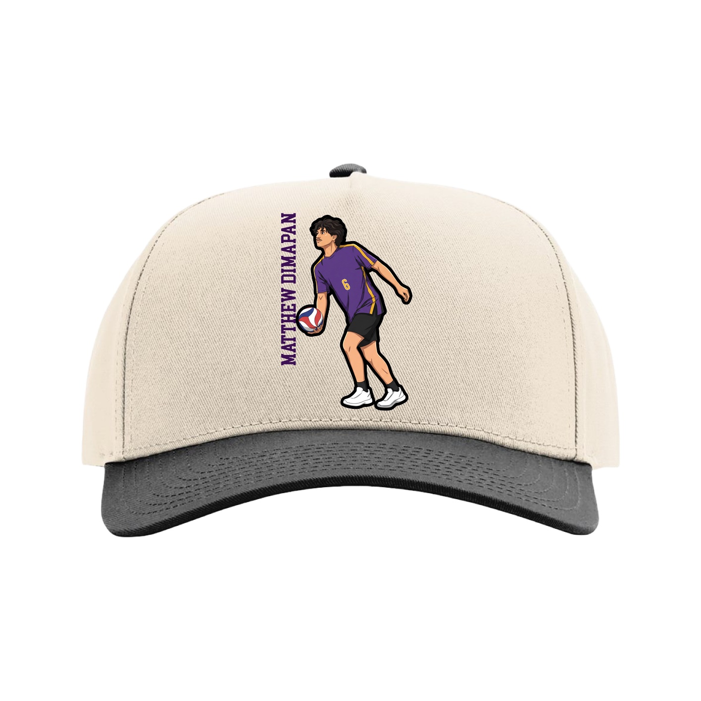 Full Fabric Five-Panel Champ Cap