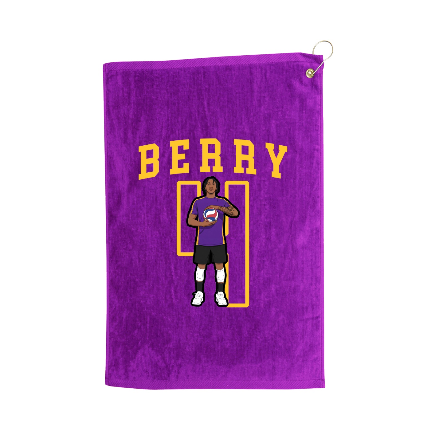Golf Towel — Shirsey in Purple