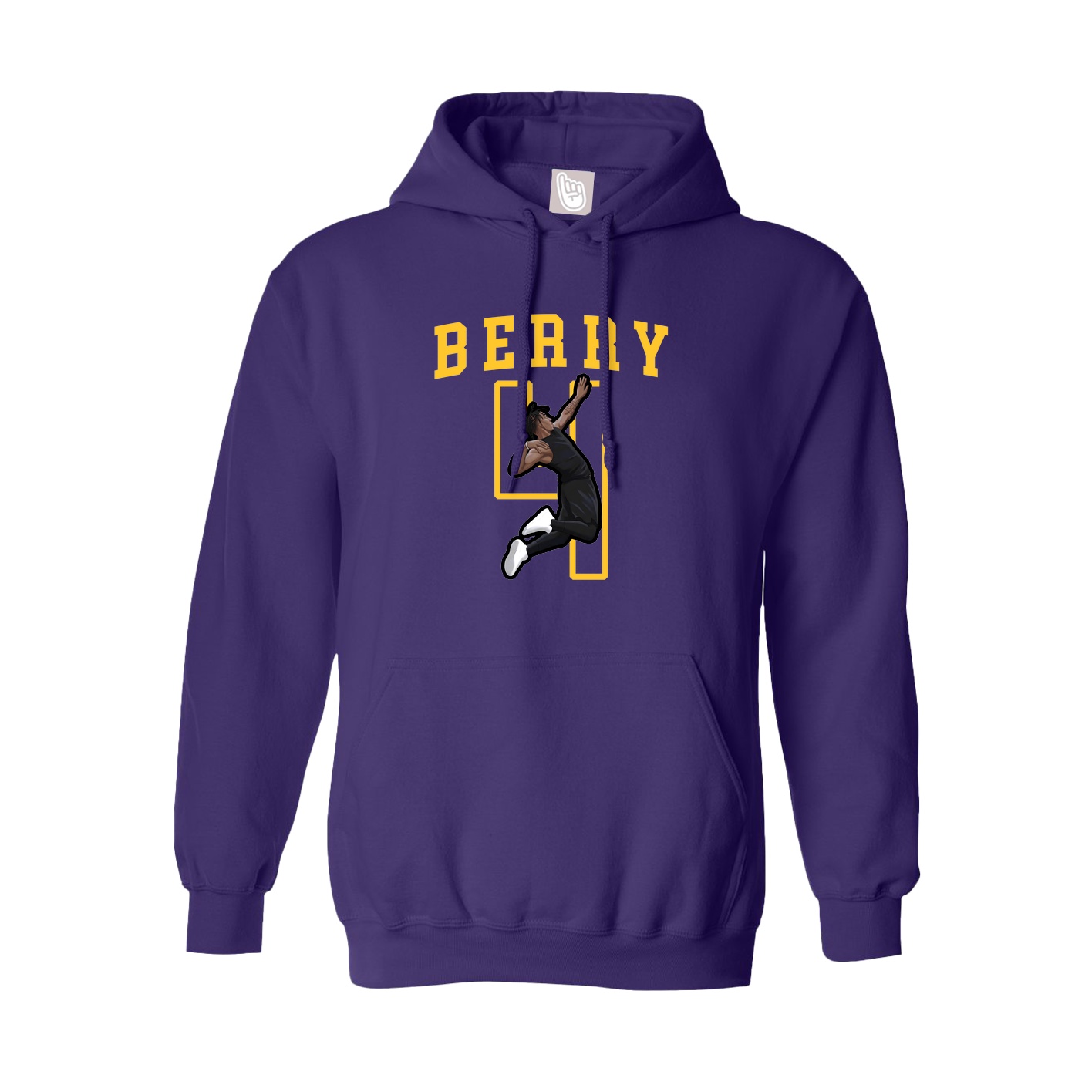 Hoodie — Shirsey in Purple