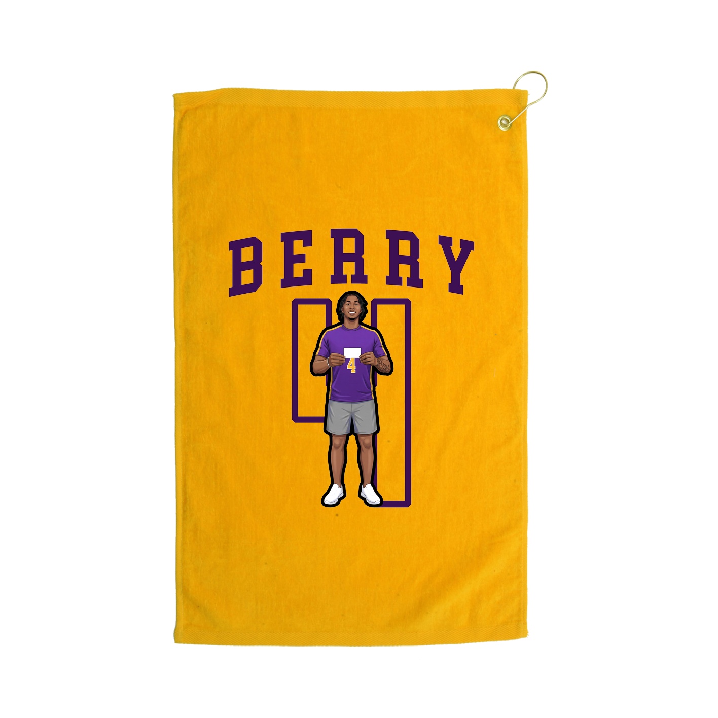 Golf Towel — Shirsey in Gold