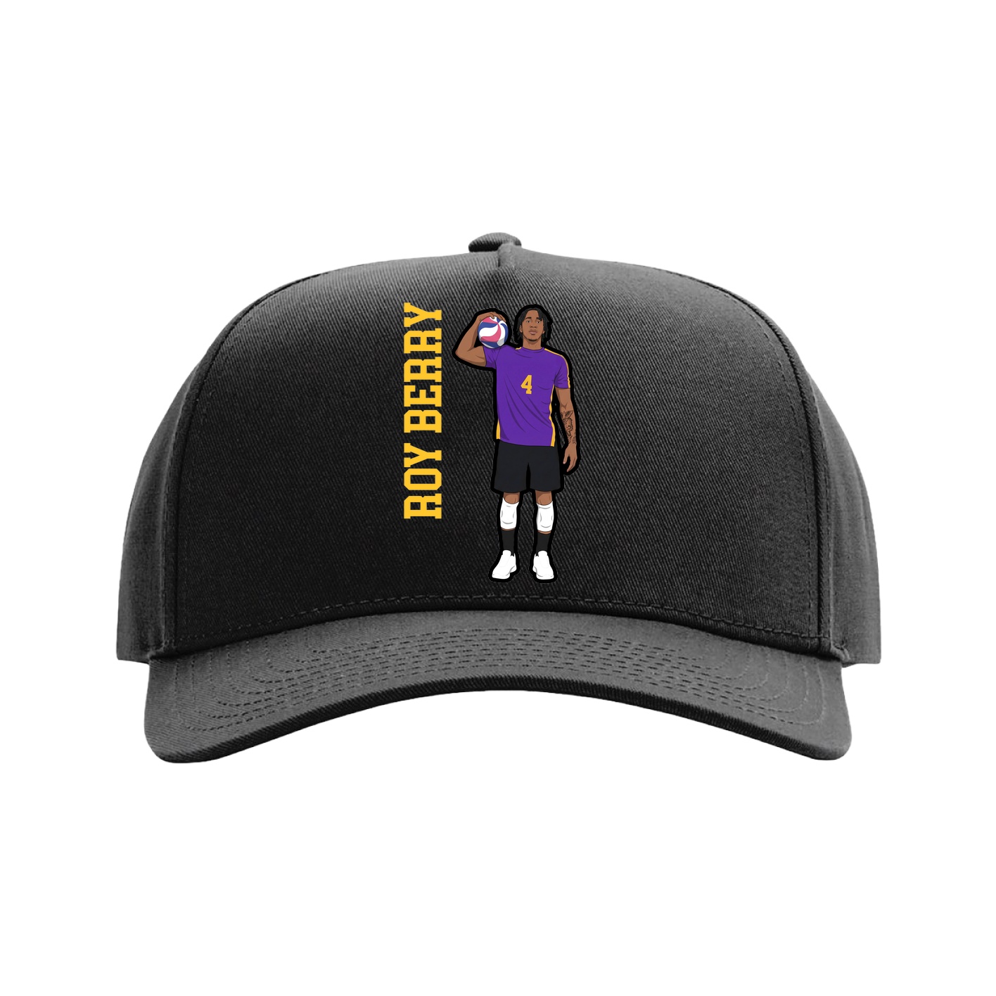 Full Fabric Five-Panel Champ Cap