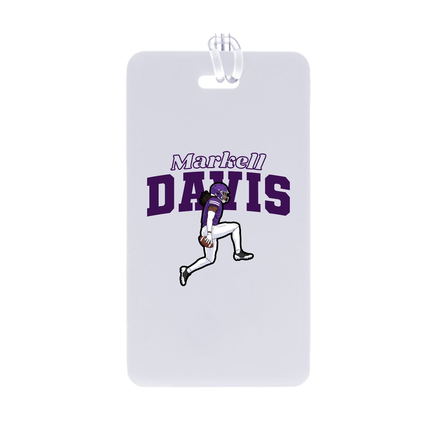 Bag Tag — Name Arch in Classic