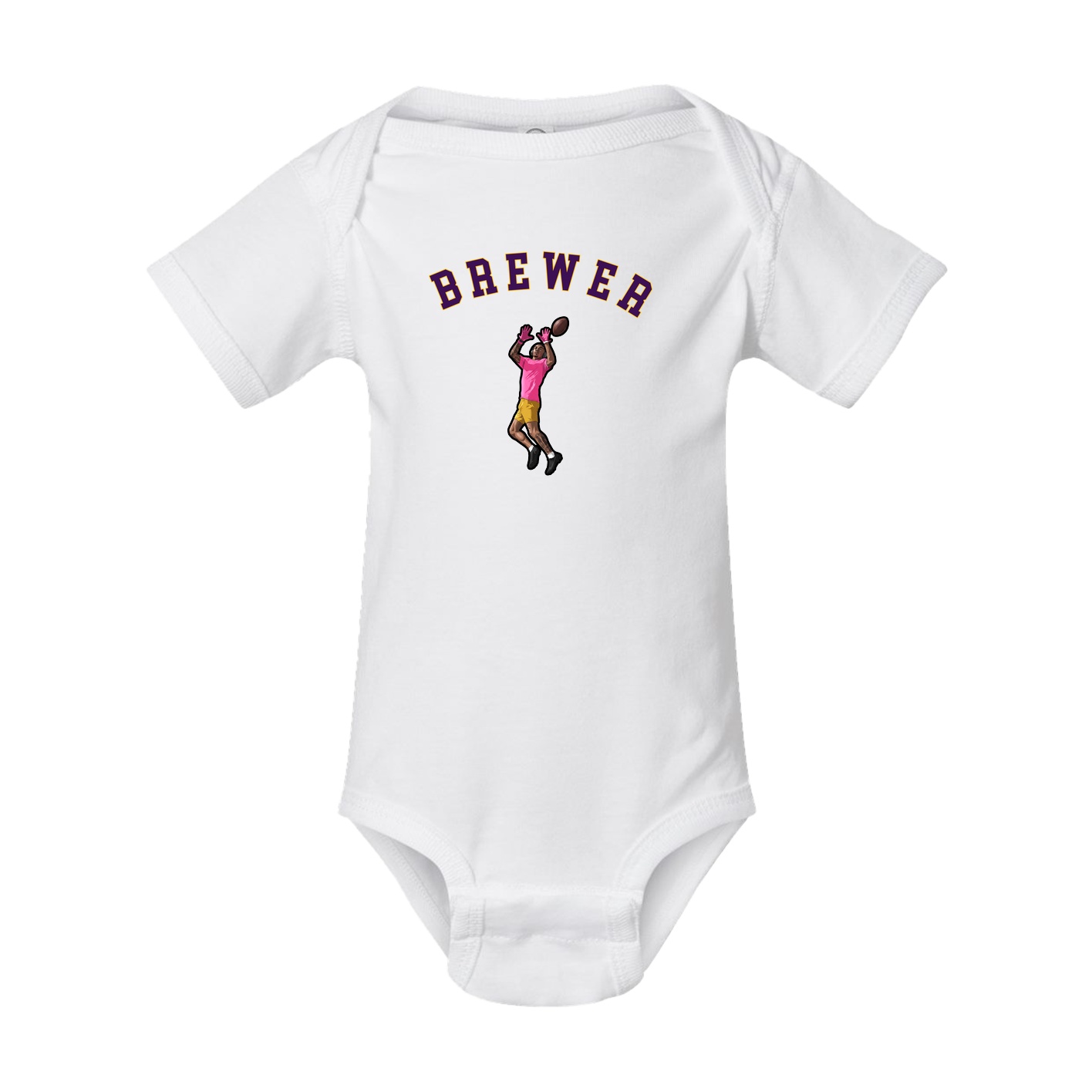 Baby Onesie — Shirsey Arch in White