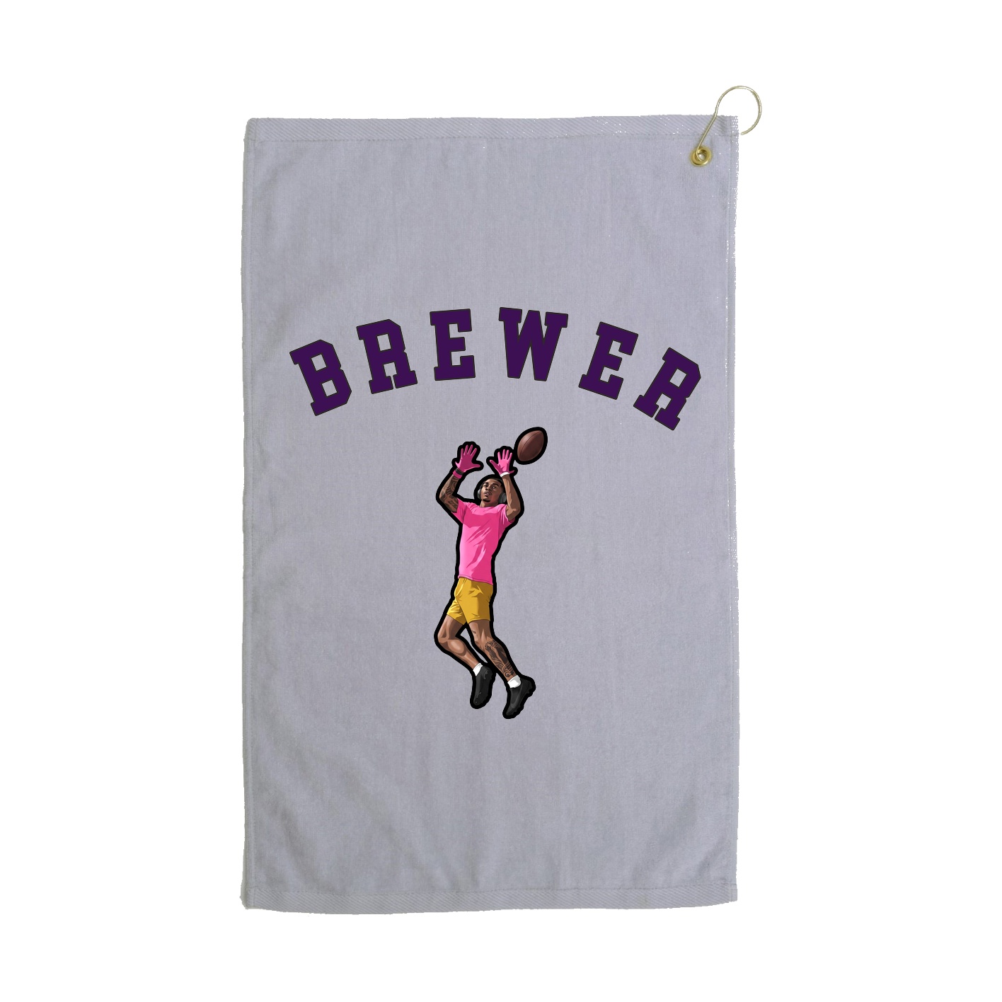 Golf Towel — Shirsey Arch in Grey