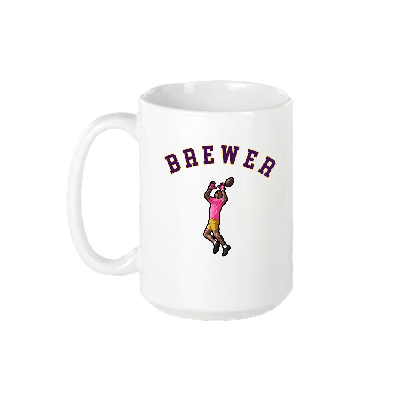 15oz Coffee Mug — Shirsey Arch in White