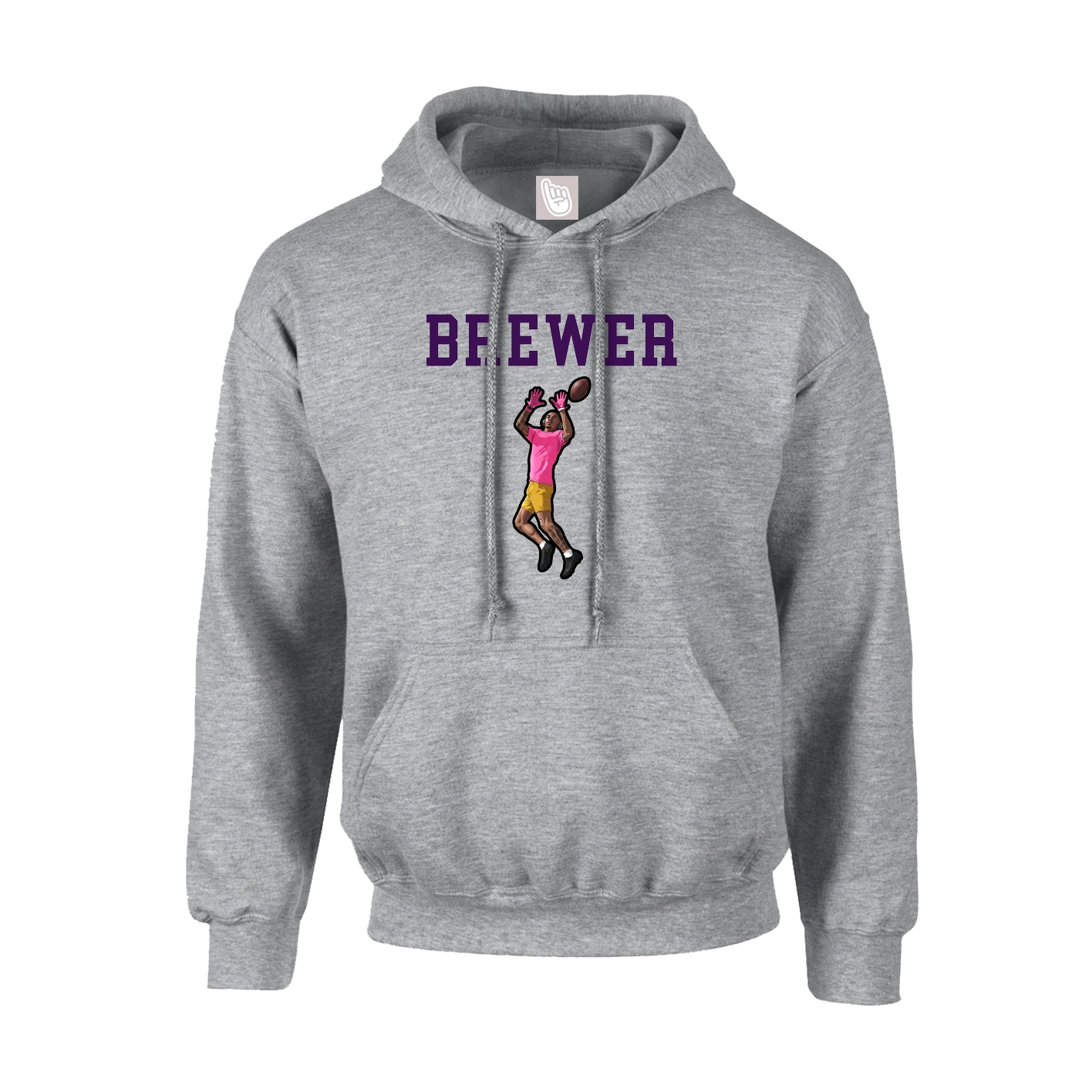 Hoodie — Shirsey in Grey
