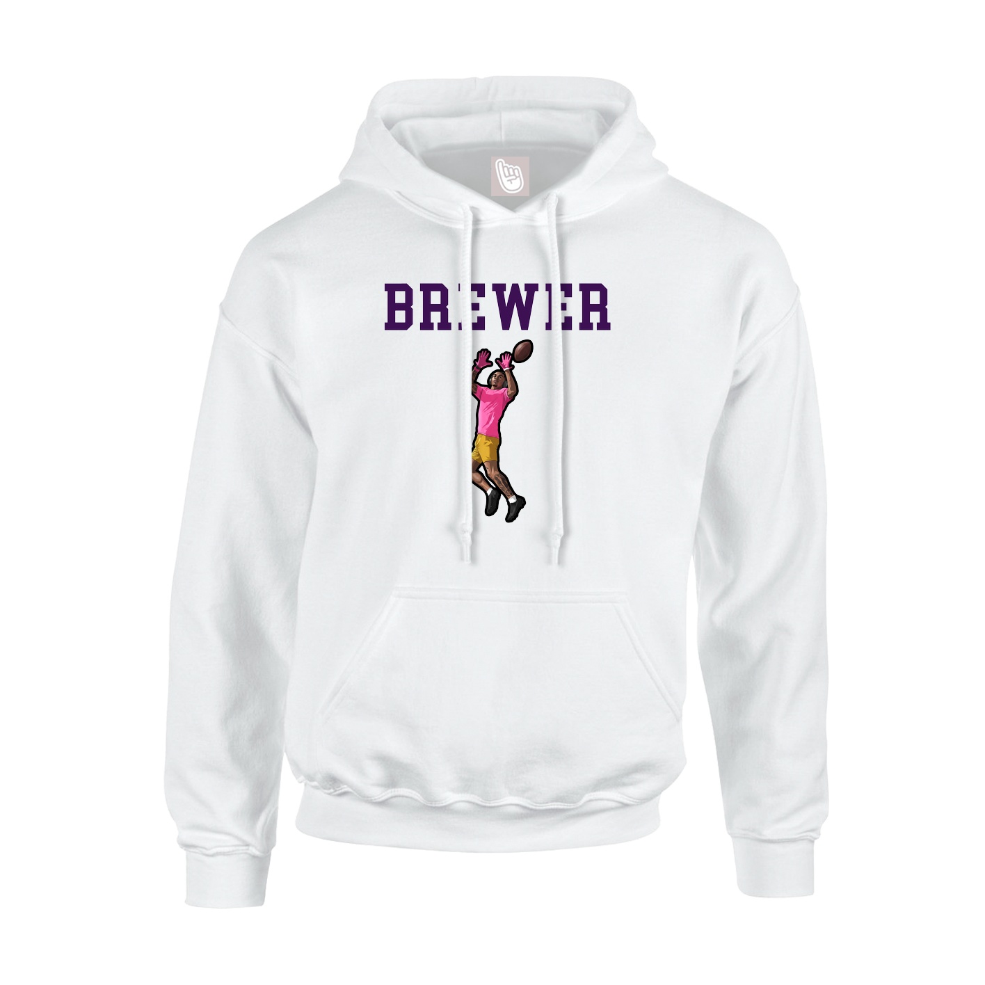 Youth Hoodie — Shirsey in White