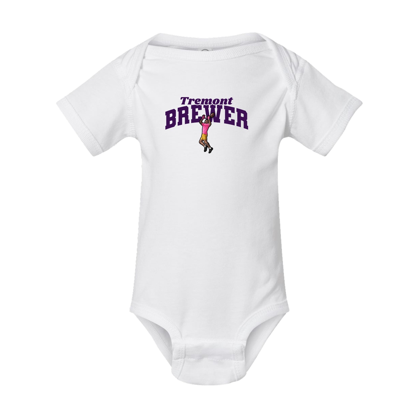 Baby Onesie — Signature Arch in White