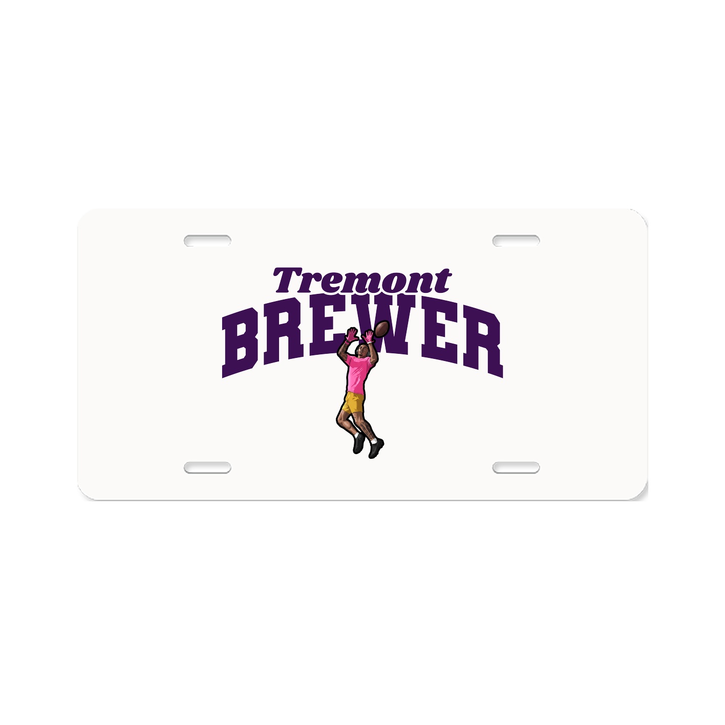 License Plate — Signature Arch in Classic