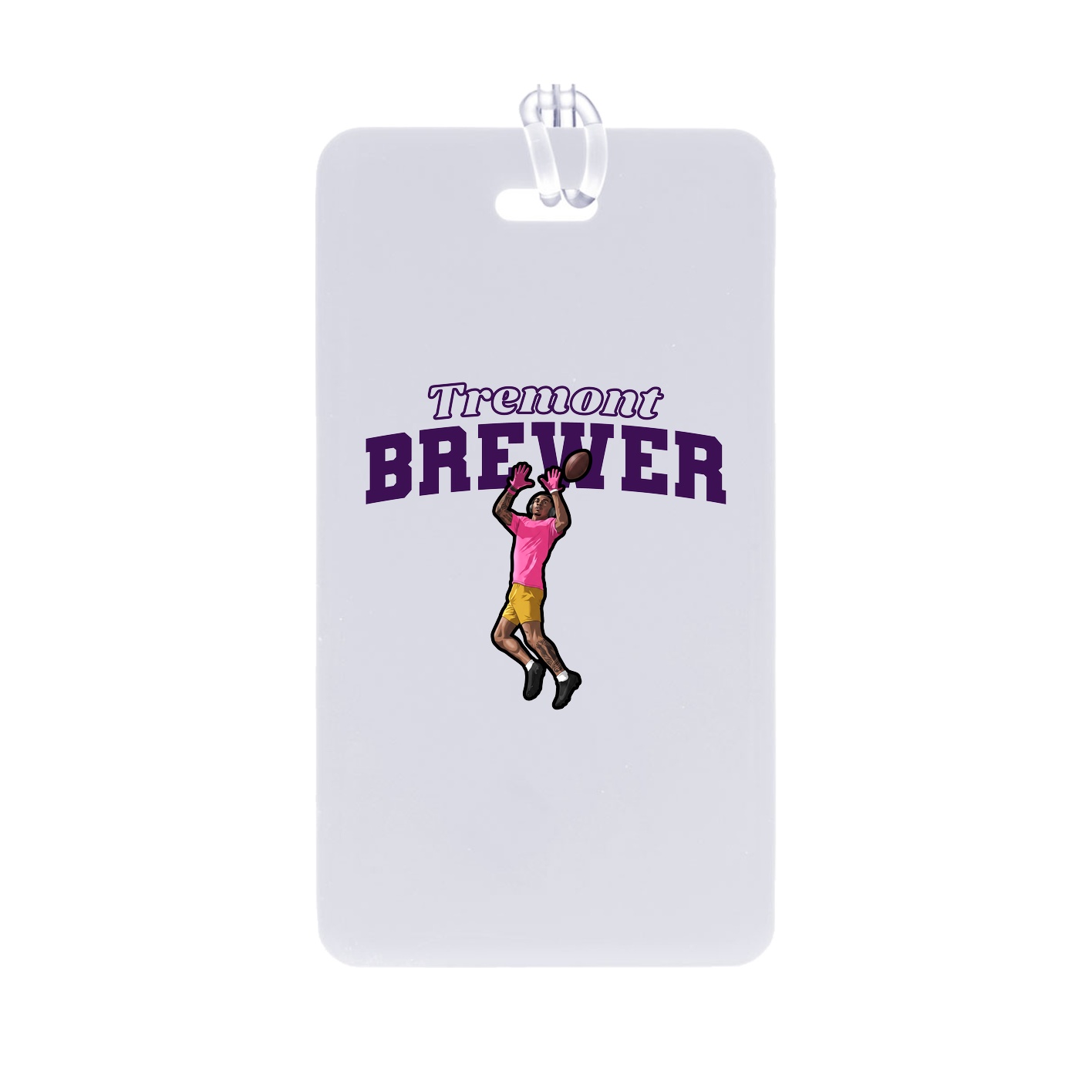 Bag Tag — Name Arch in Classic
