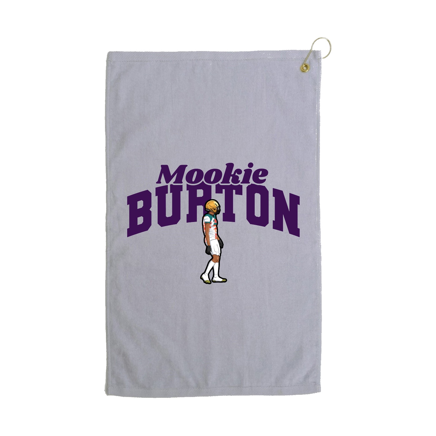 Golf Towel — Signature Arch in Grey