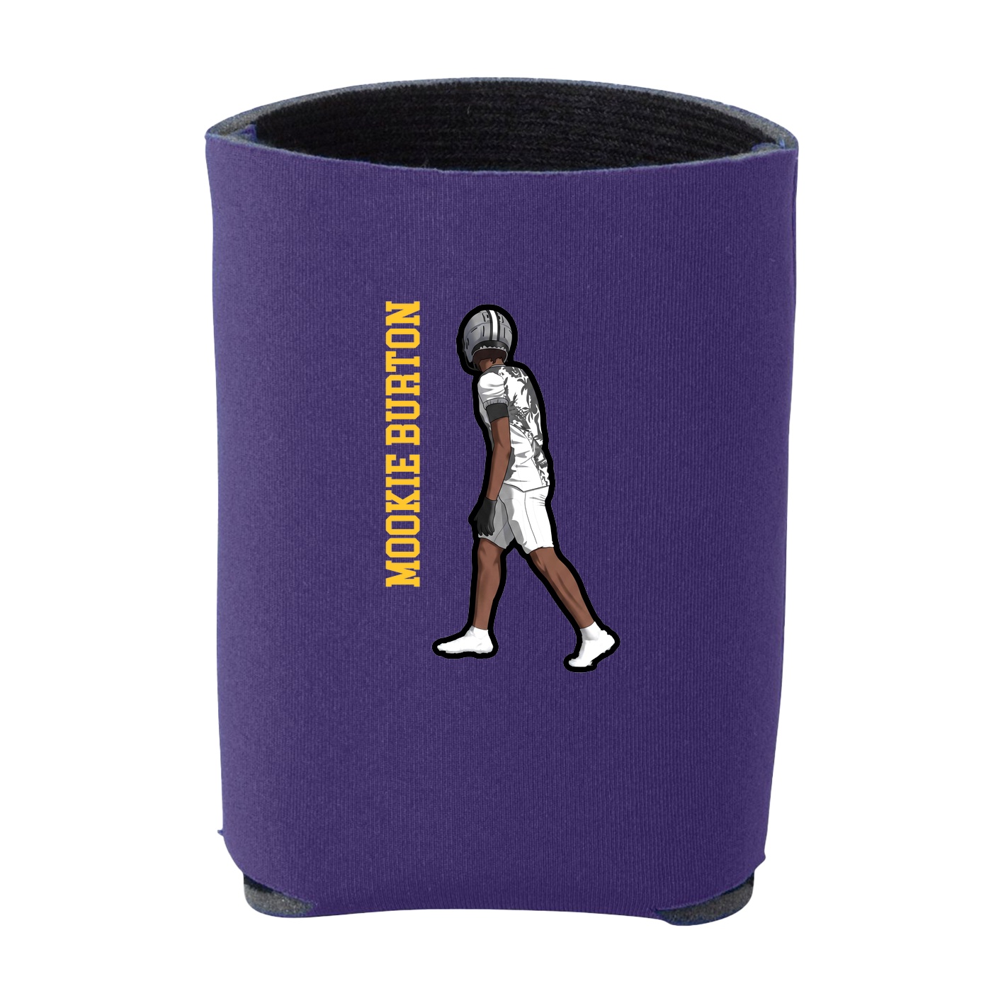 Can Holder — Name Vertical in Purple