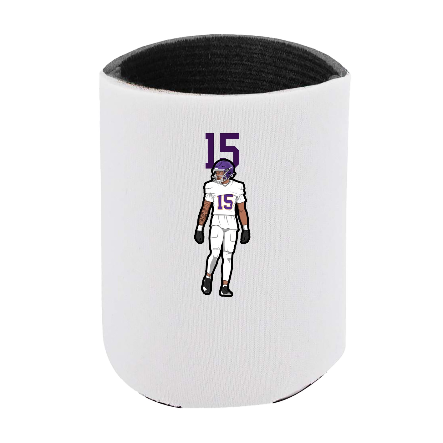 Can Holder — Number Top in White