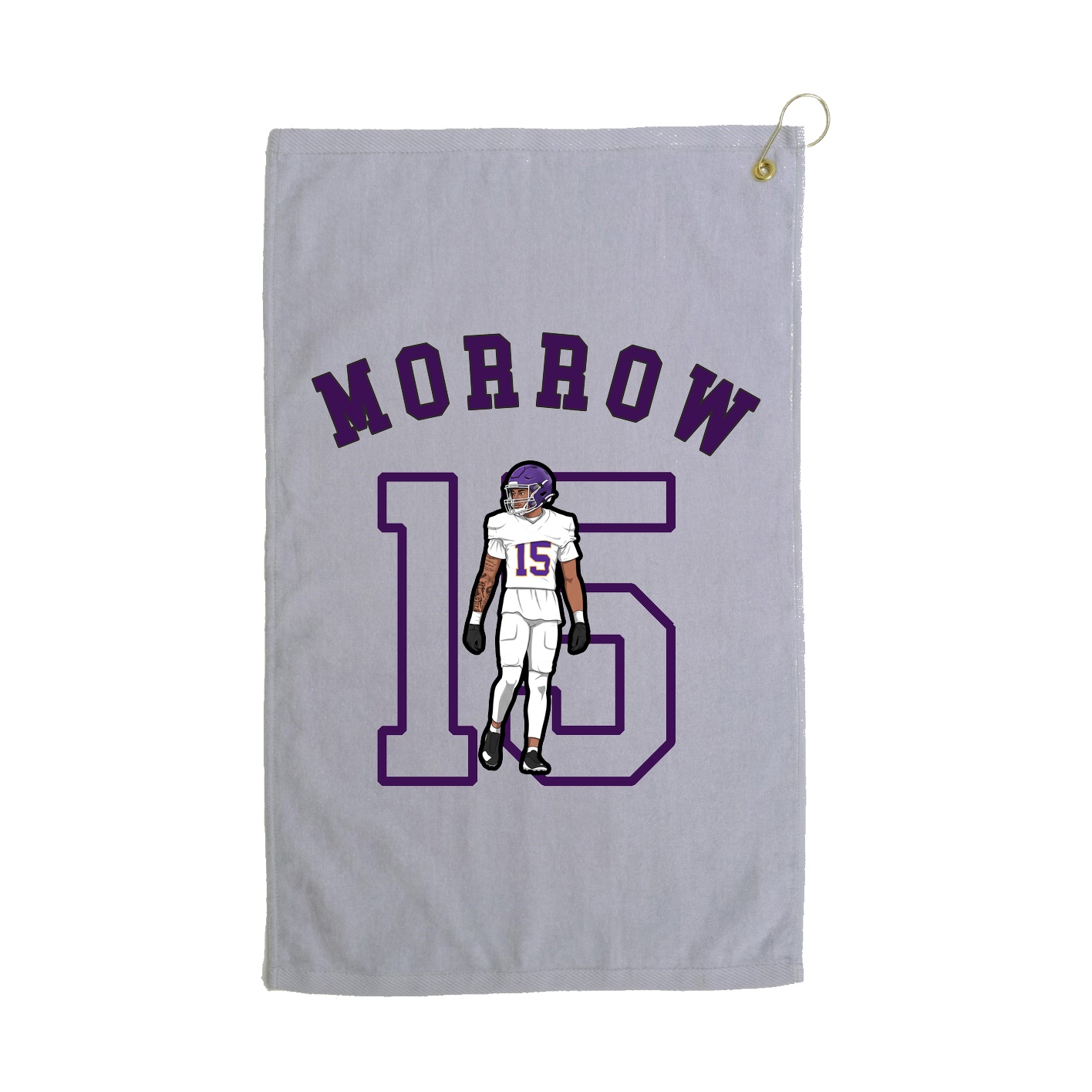 Golf Towel — Shirsey Arch in Grey