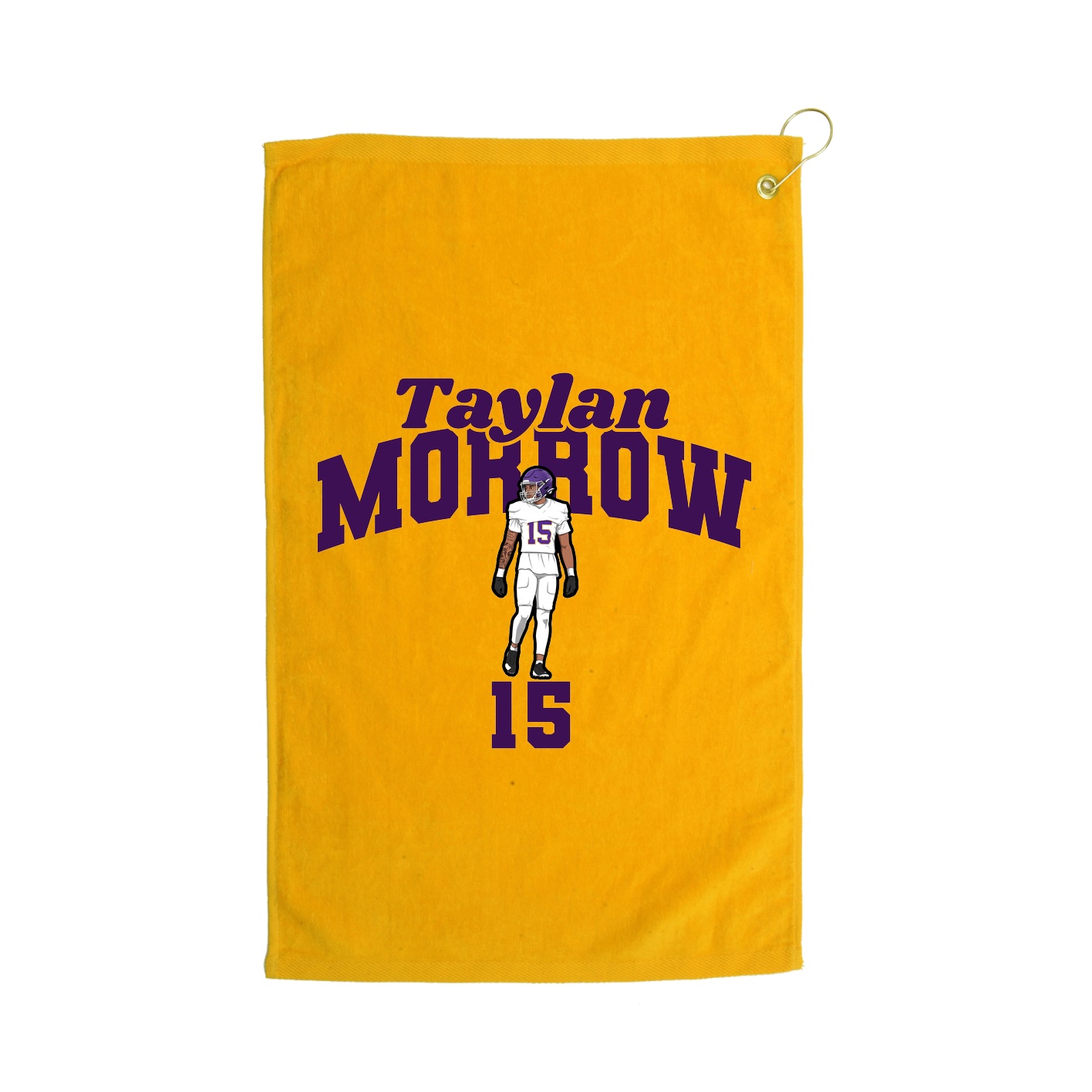 Golf Towel — Signature Arch in Gold