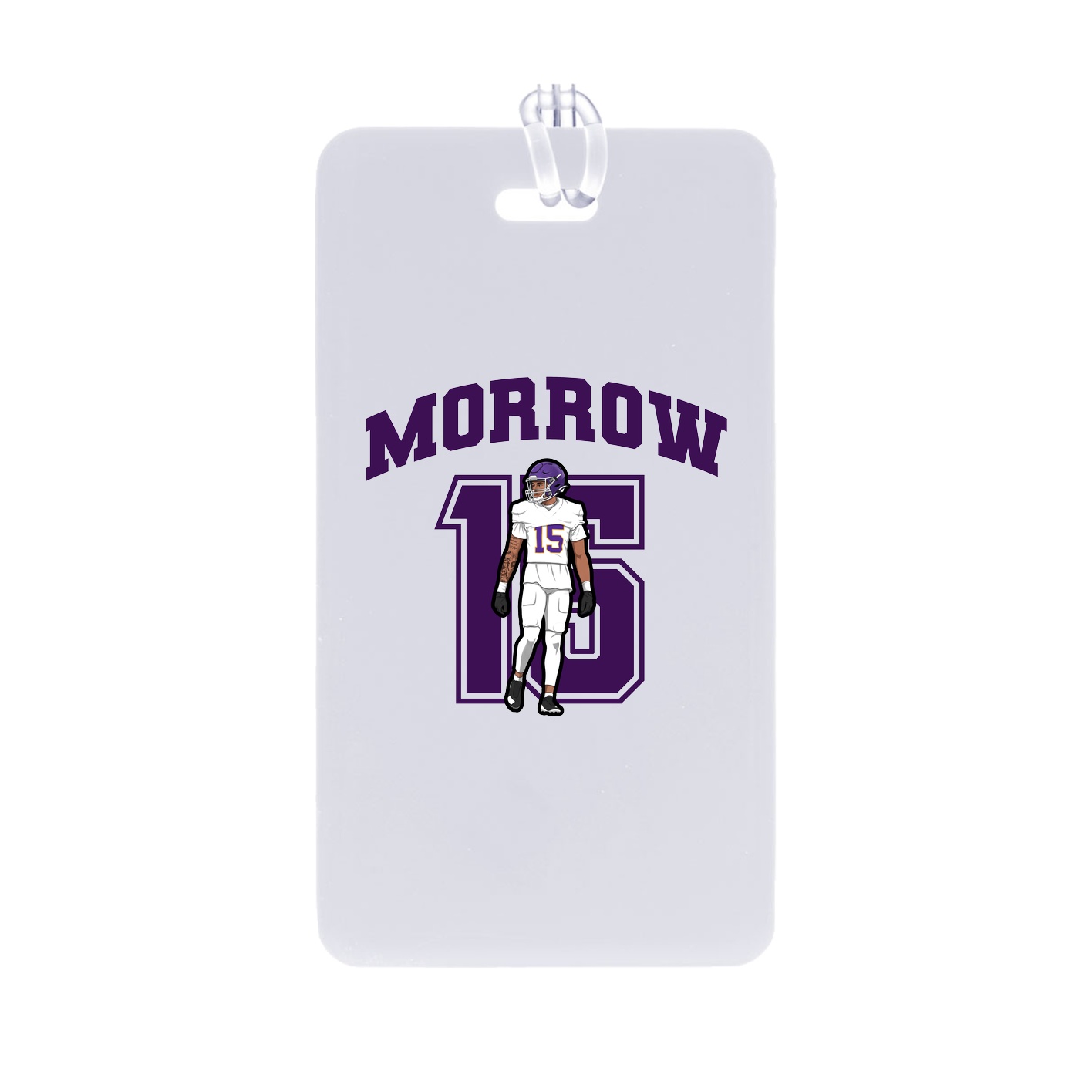 Bag Tag — Number in Classic