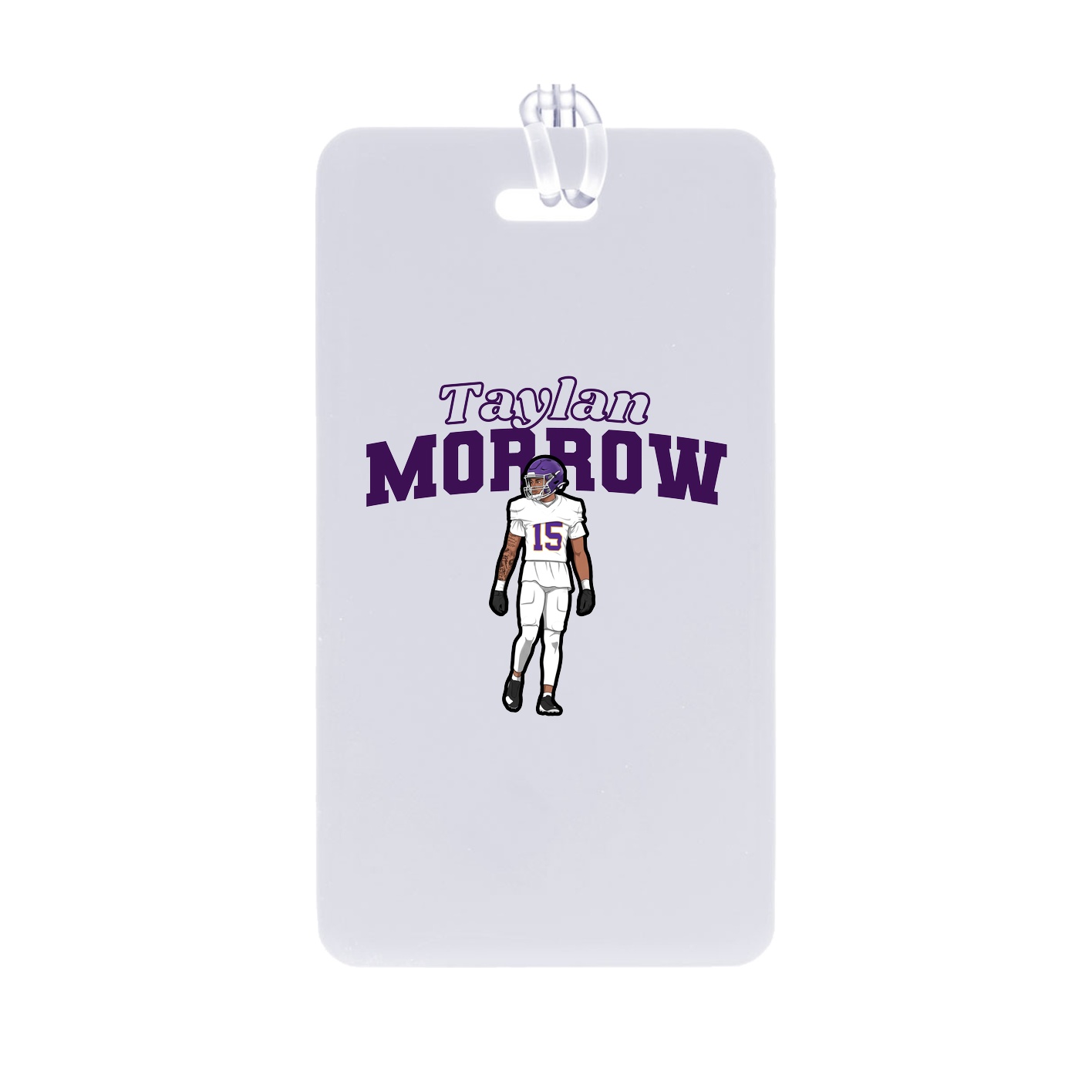 Bag Tag — Name Arch in Classic