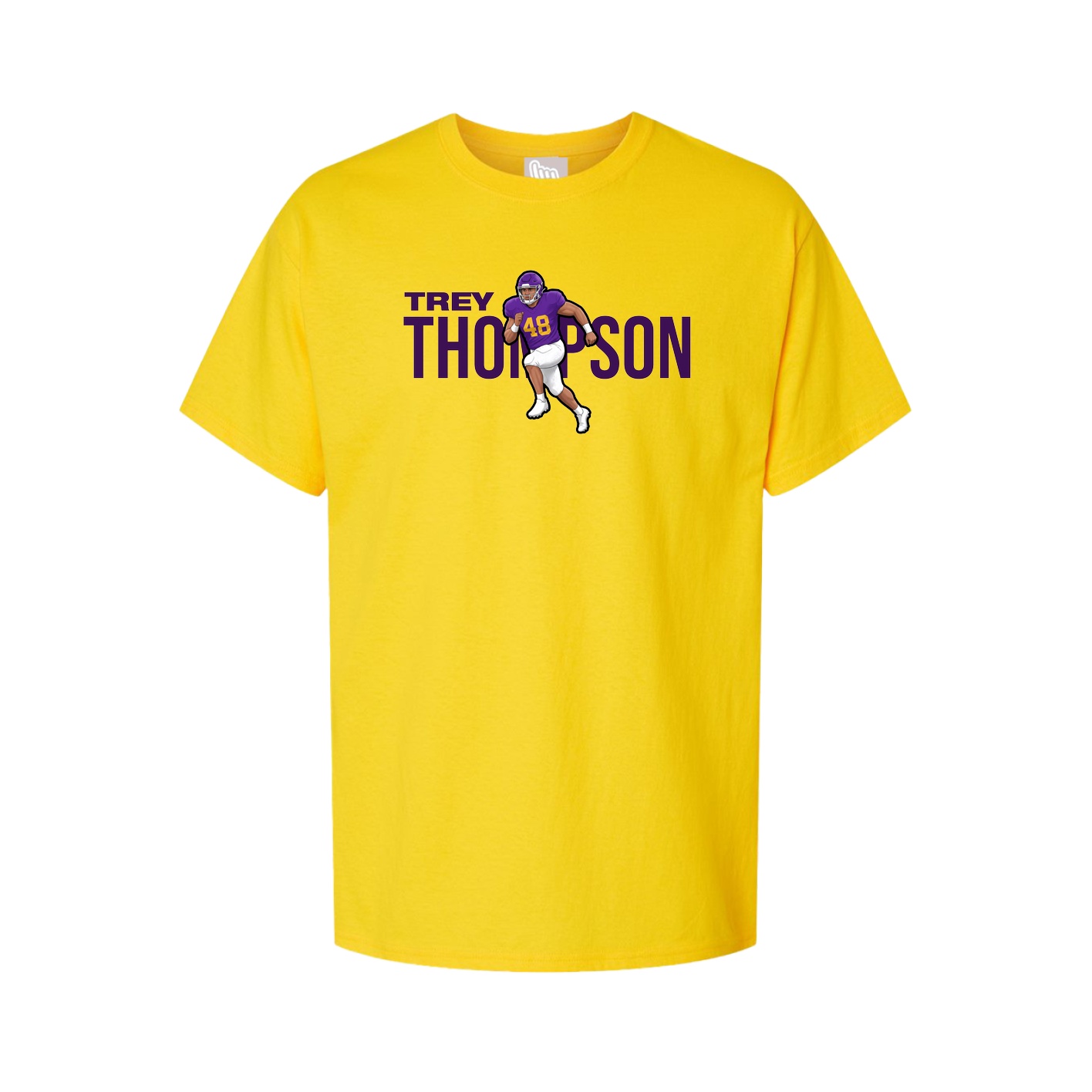Youth Tee — Player Name in Gold