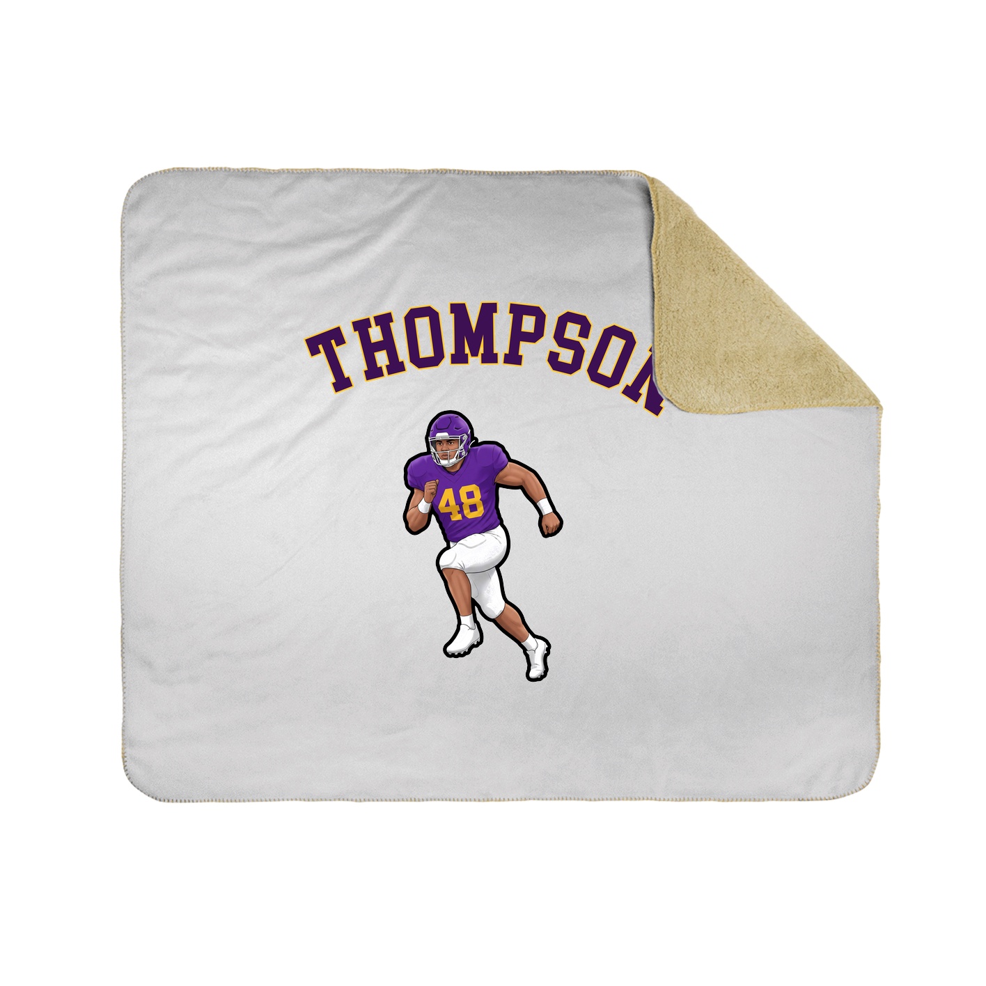 Throw Blanket — Shirsey Arch in White