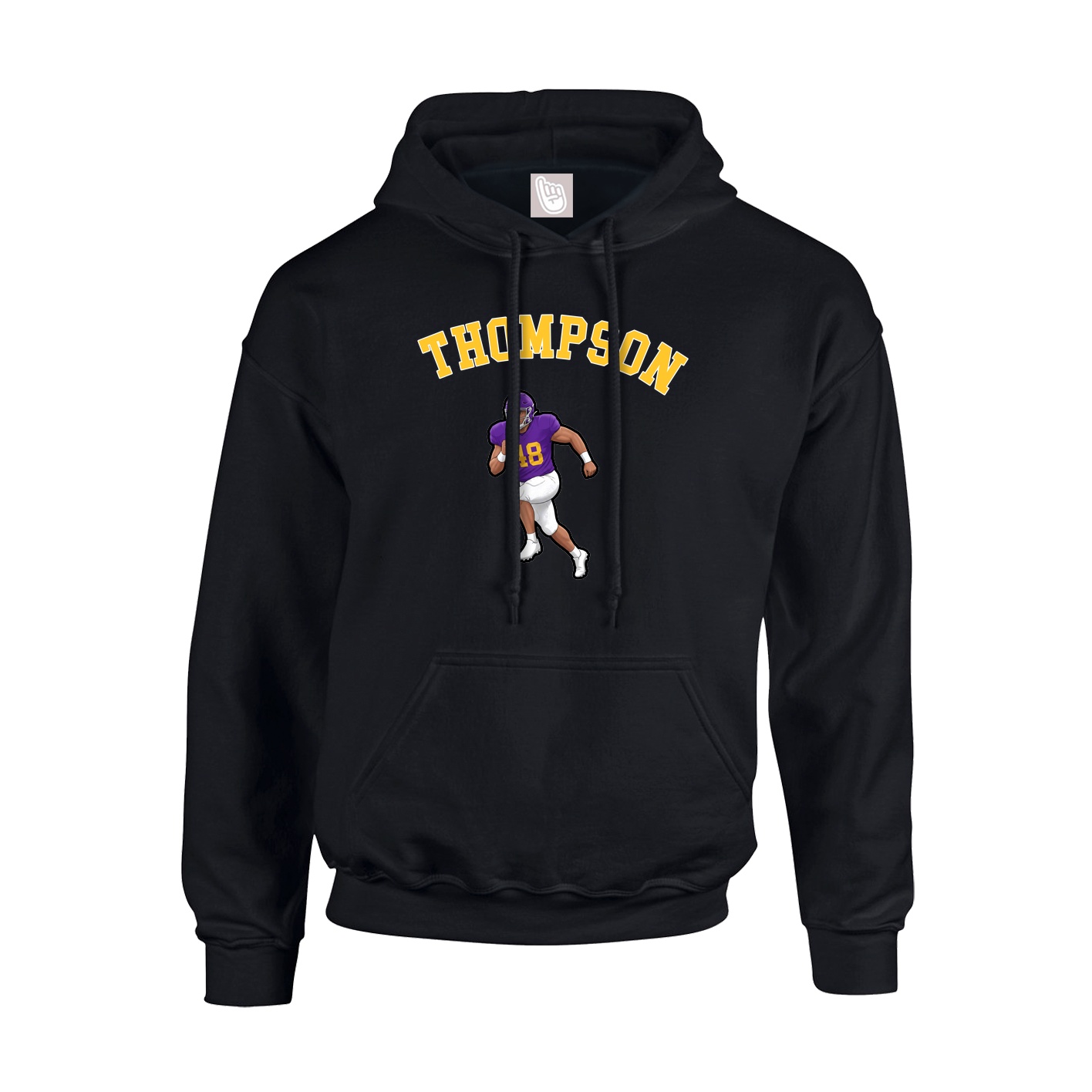 Hoodie — Shirsey Arch in Black
