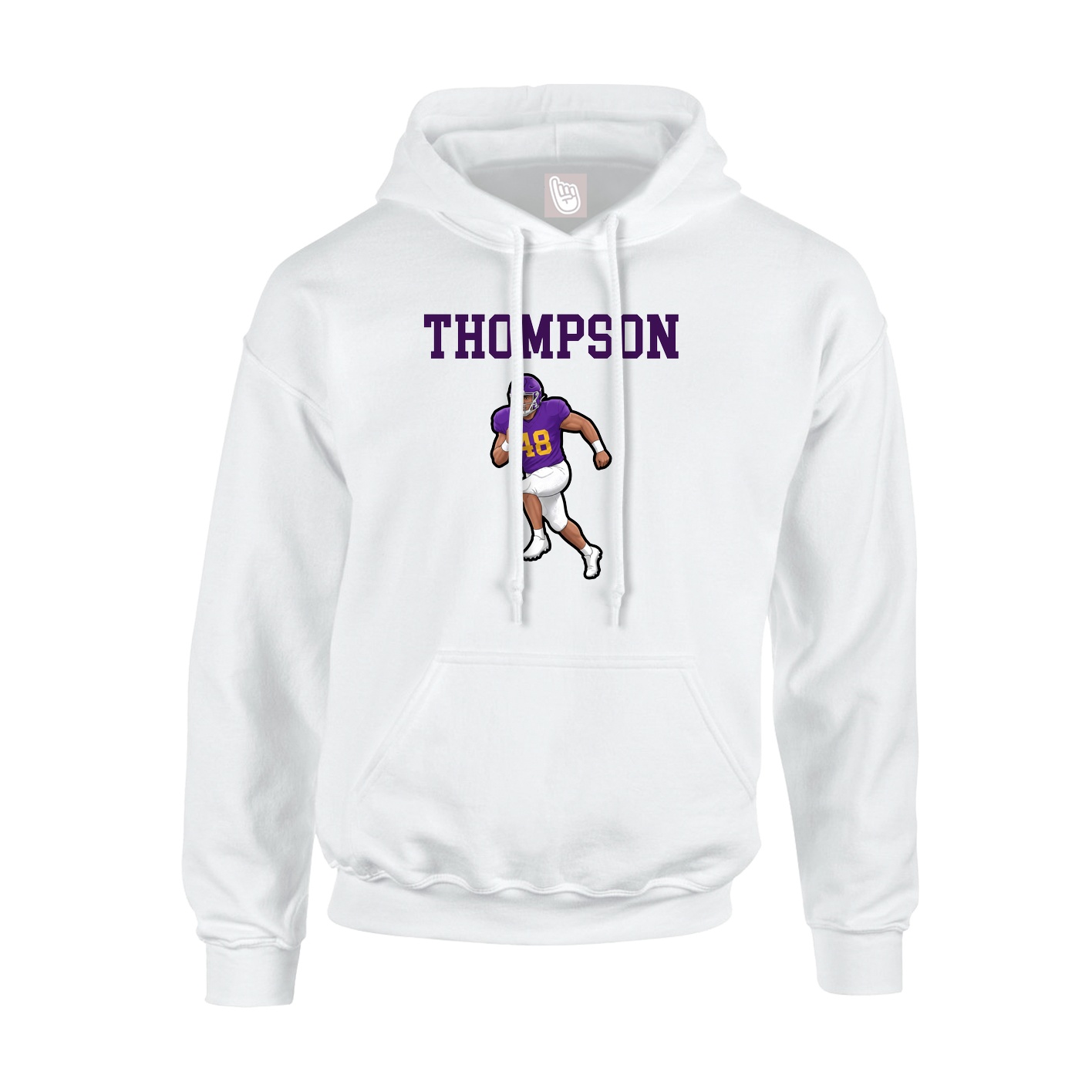 Youth Hoodie — Shirsey in White