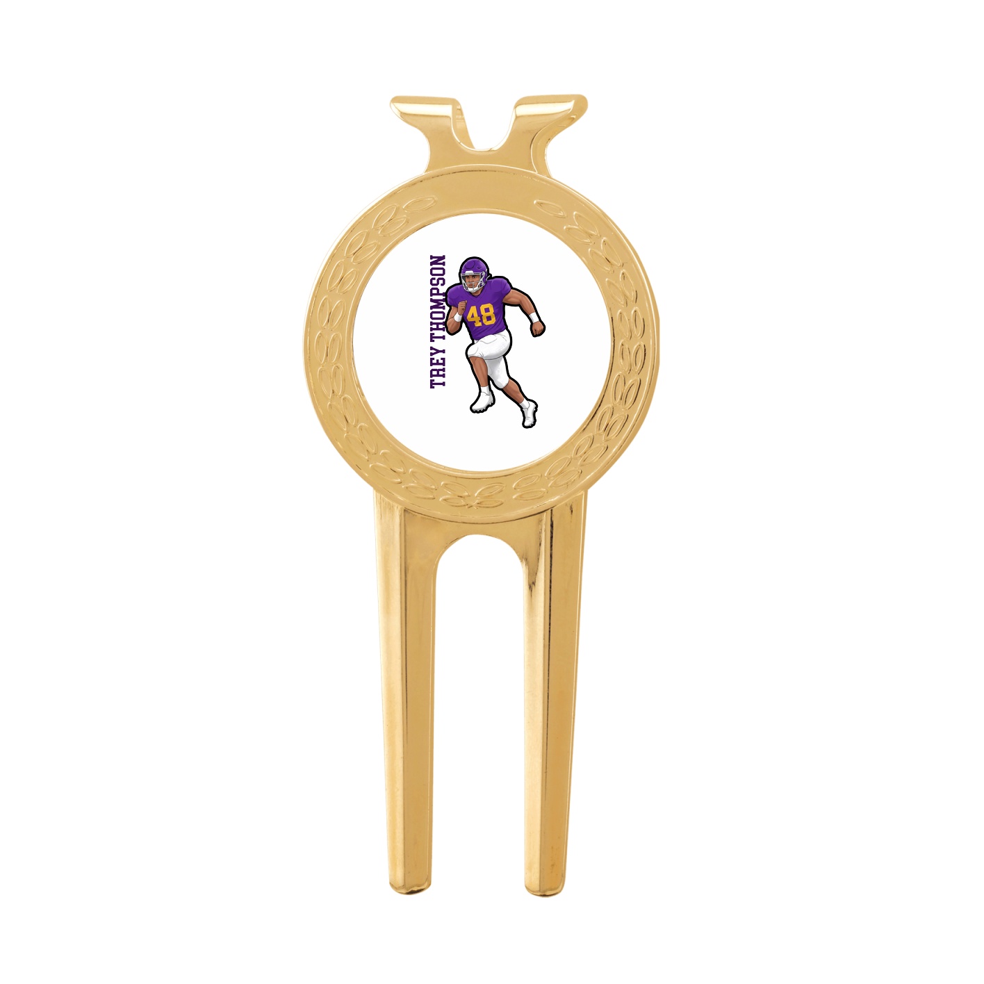 Divot Tool with Ball Marker — Name Vertical in Classic