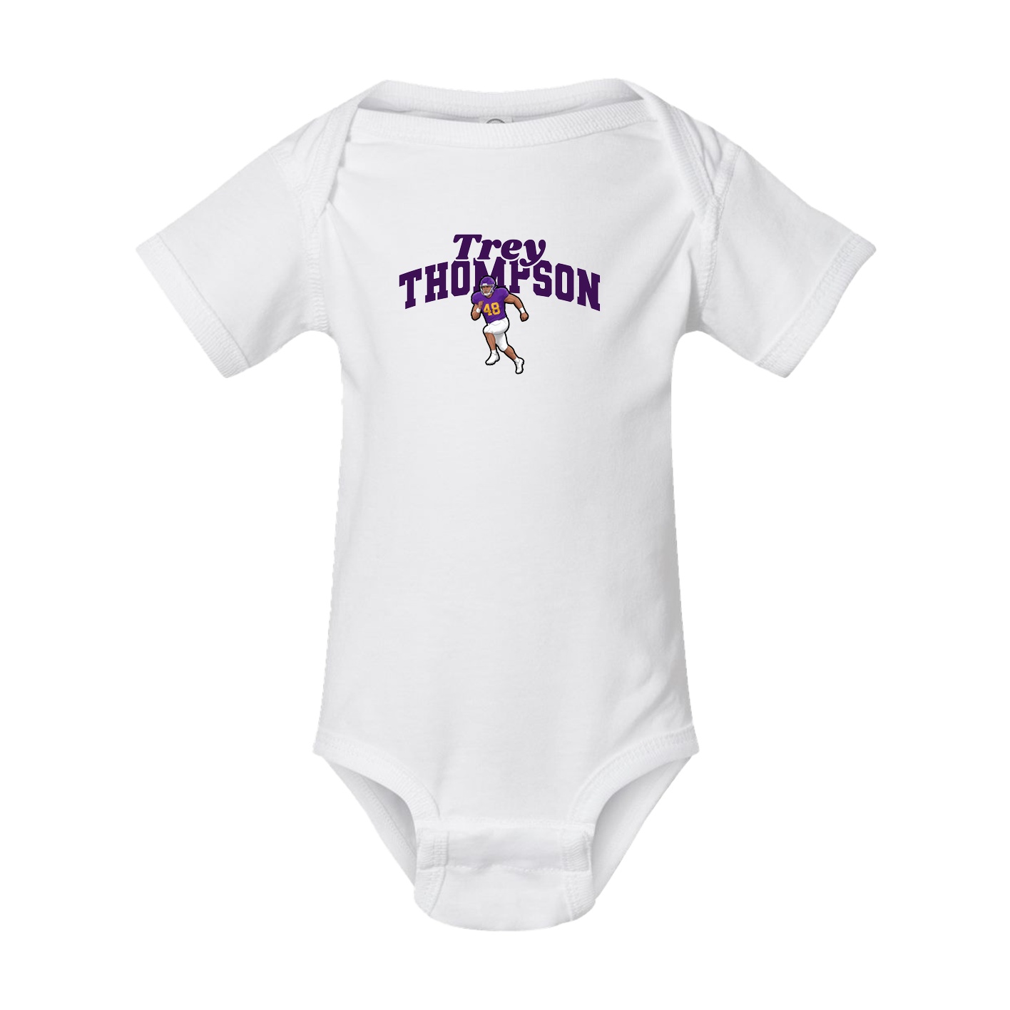 Baby Onesie — Signature Arch in White