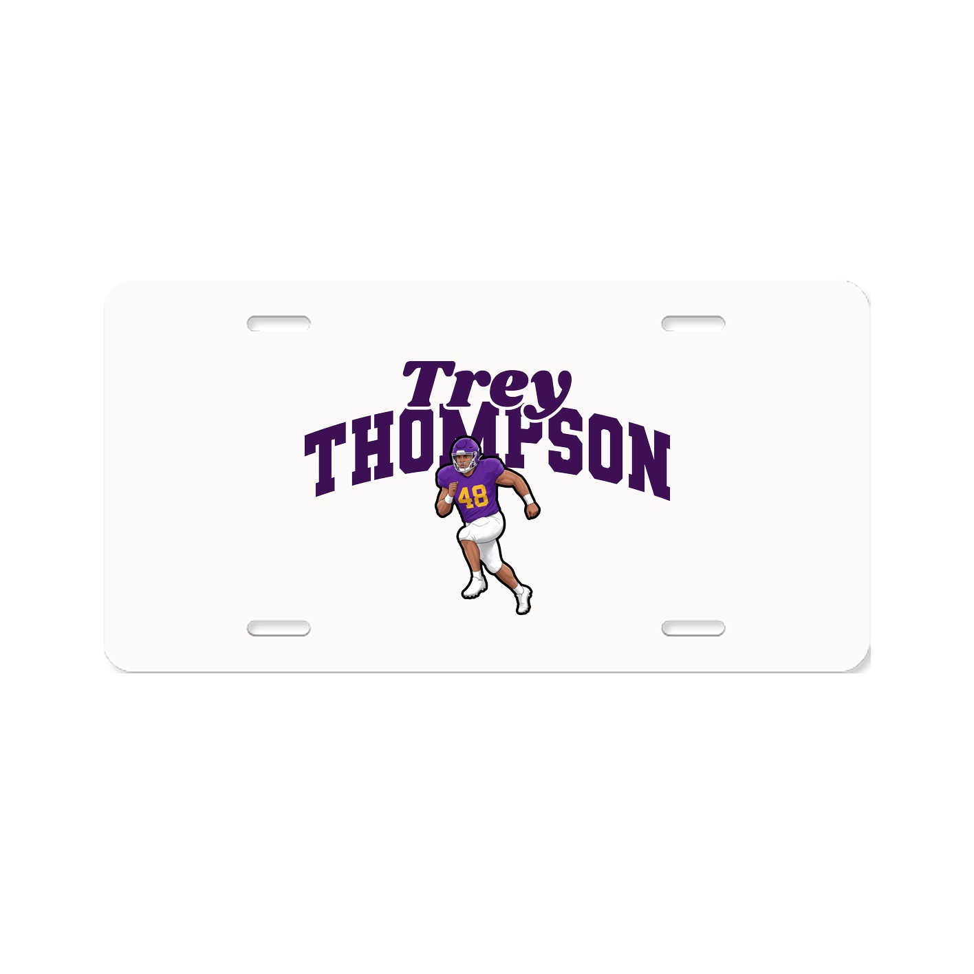 License Plate — Signature Arch in Classic