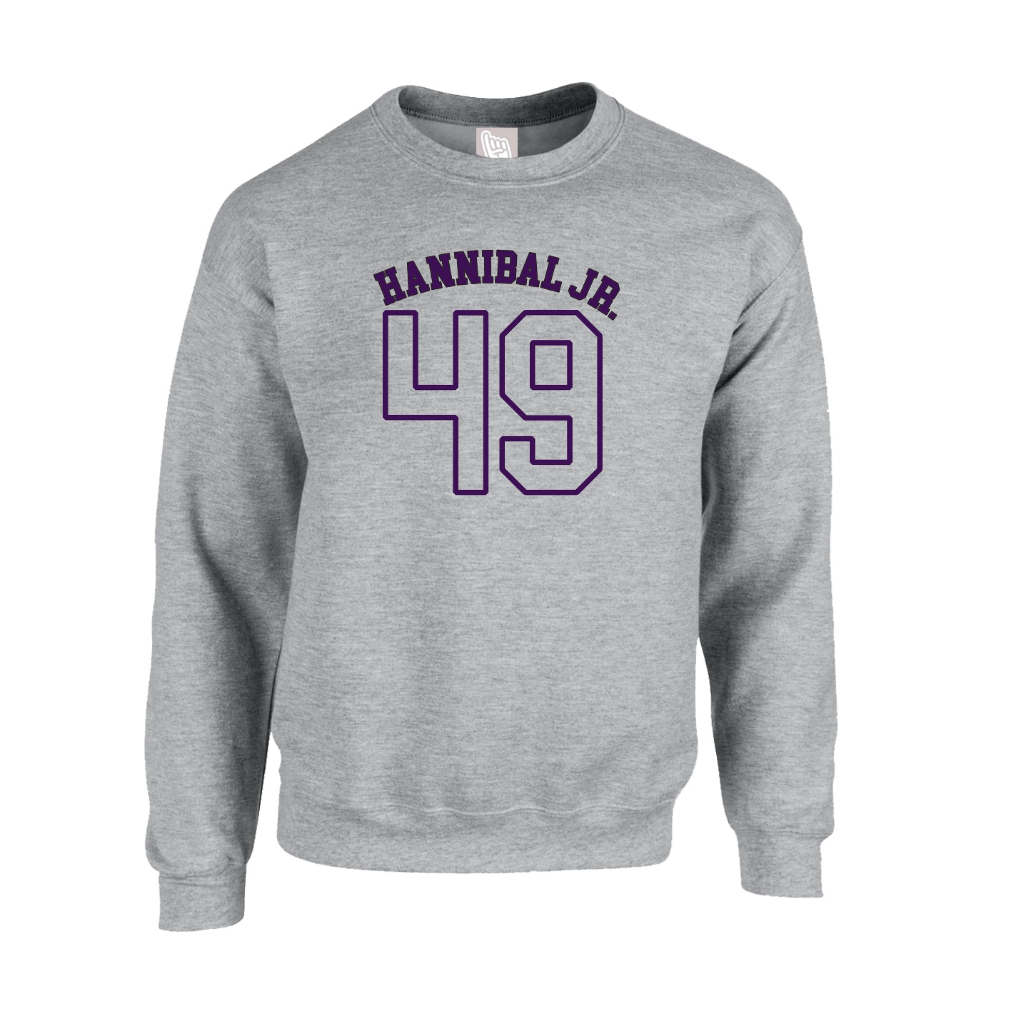 Fleece Crew — Shirsey Arch in Grey