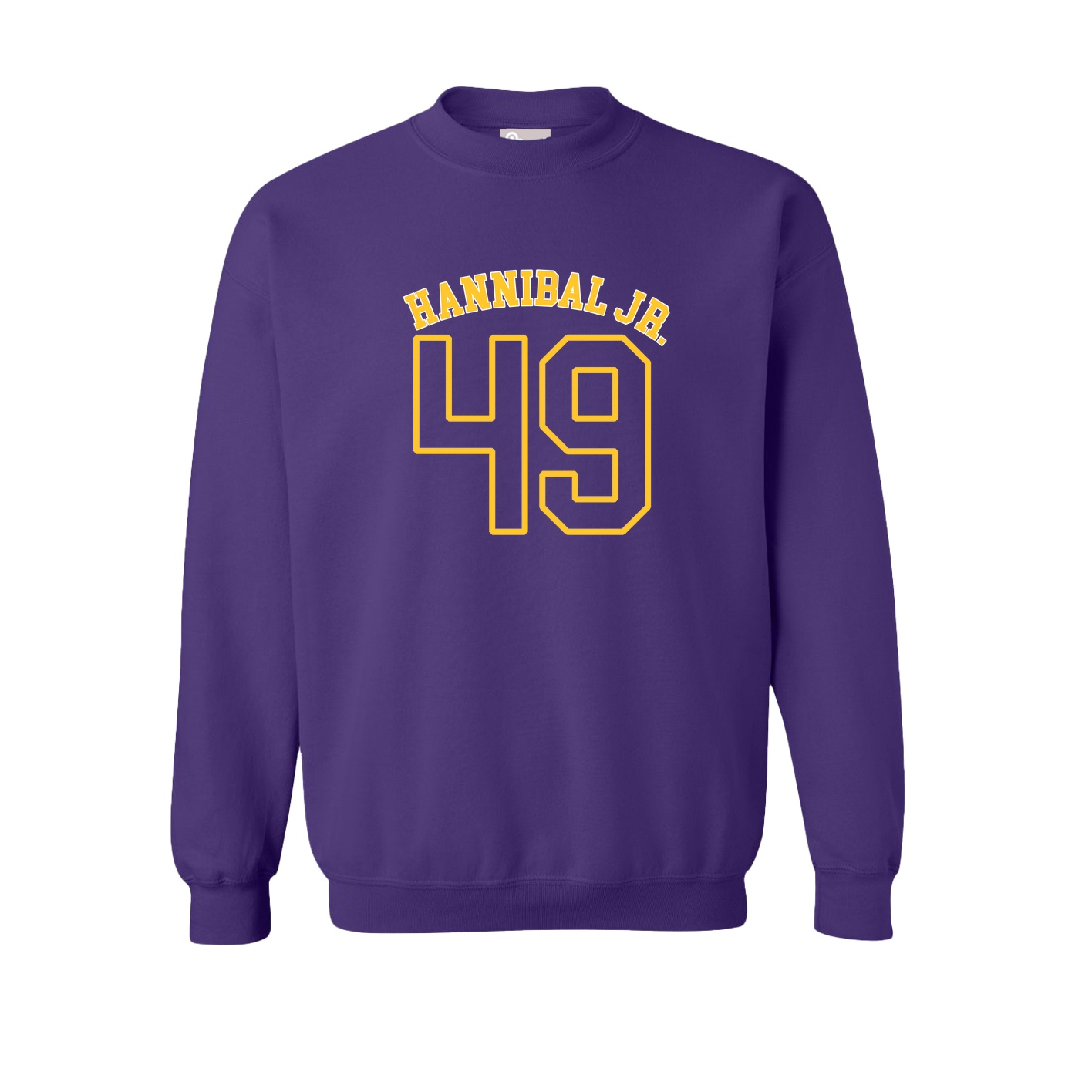 Fleece Crew — Shirsey Arch in Purple