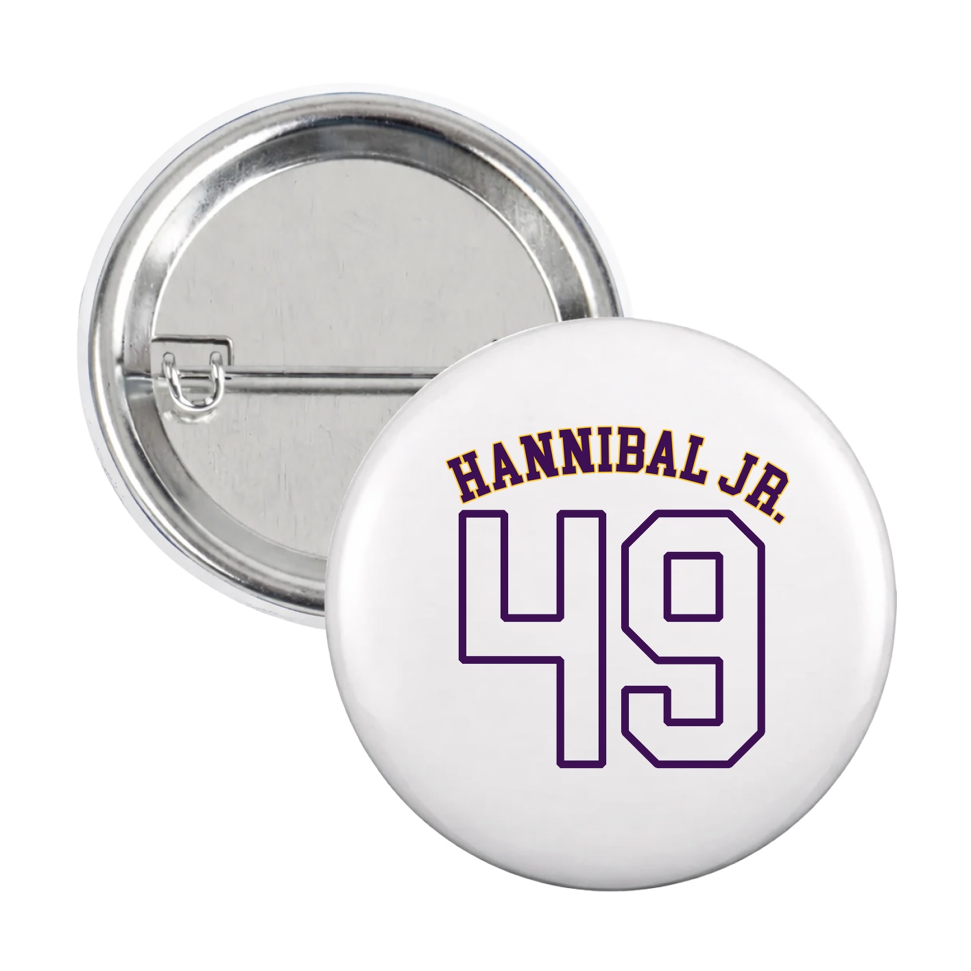 Game Day Button — Shirsey Arch in White