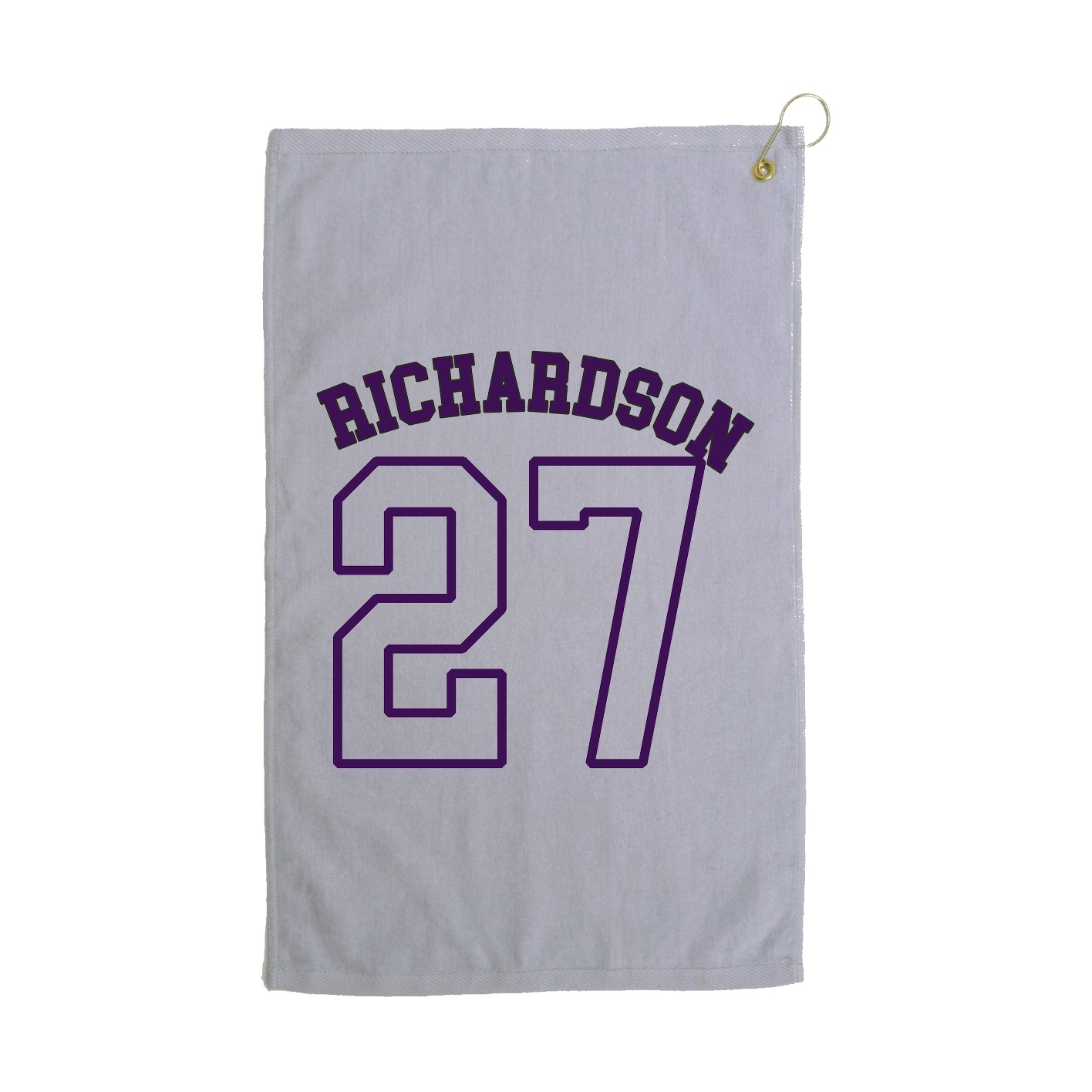 Golf Towel — Shirsey Arch in Grey