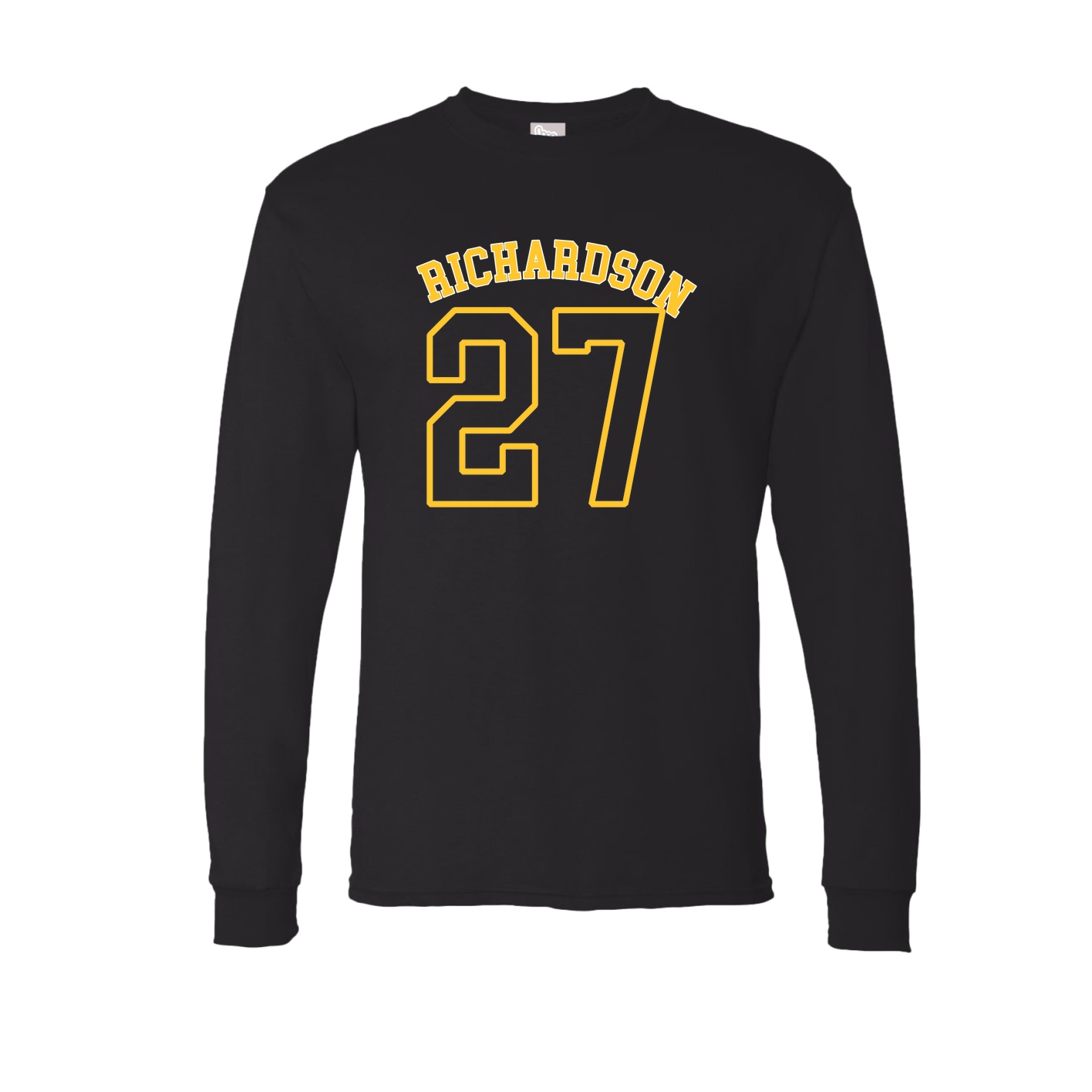 Long Sleeve Tee — Shirsey Arch in Black