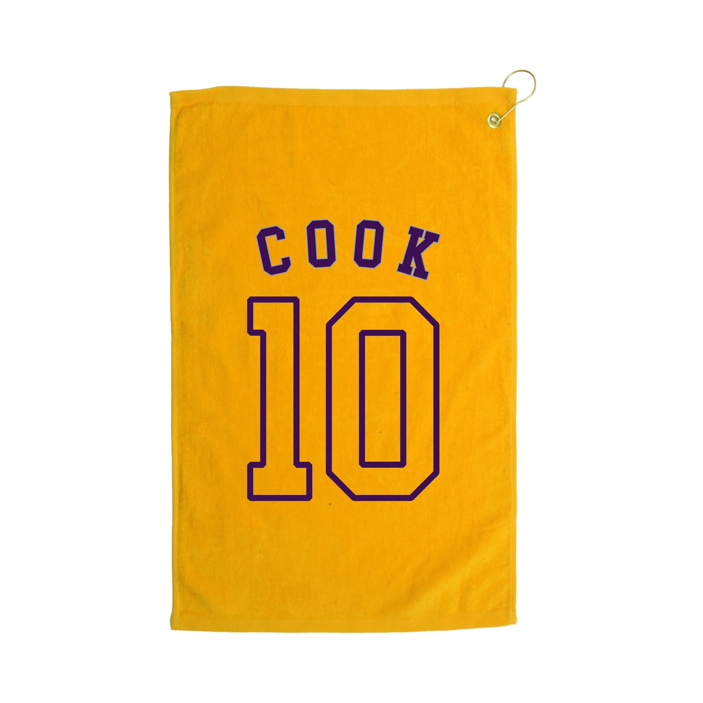 Golf Towel — Shirsey Arch in Gold