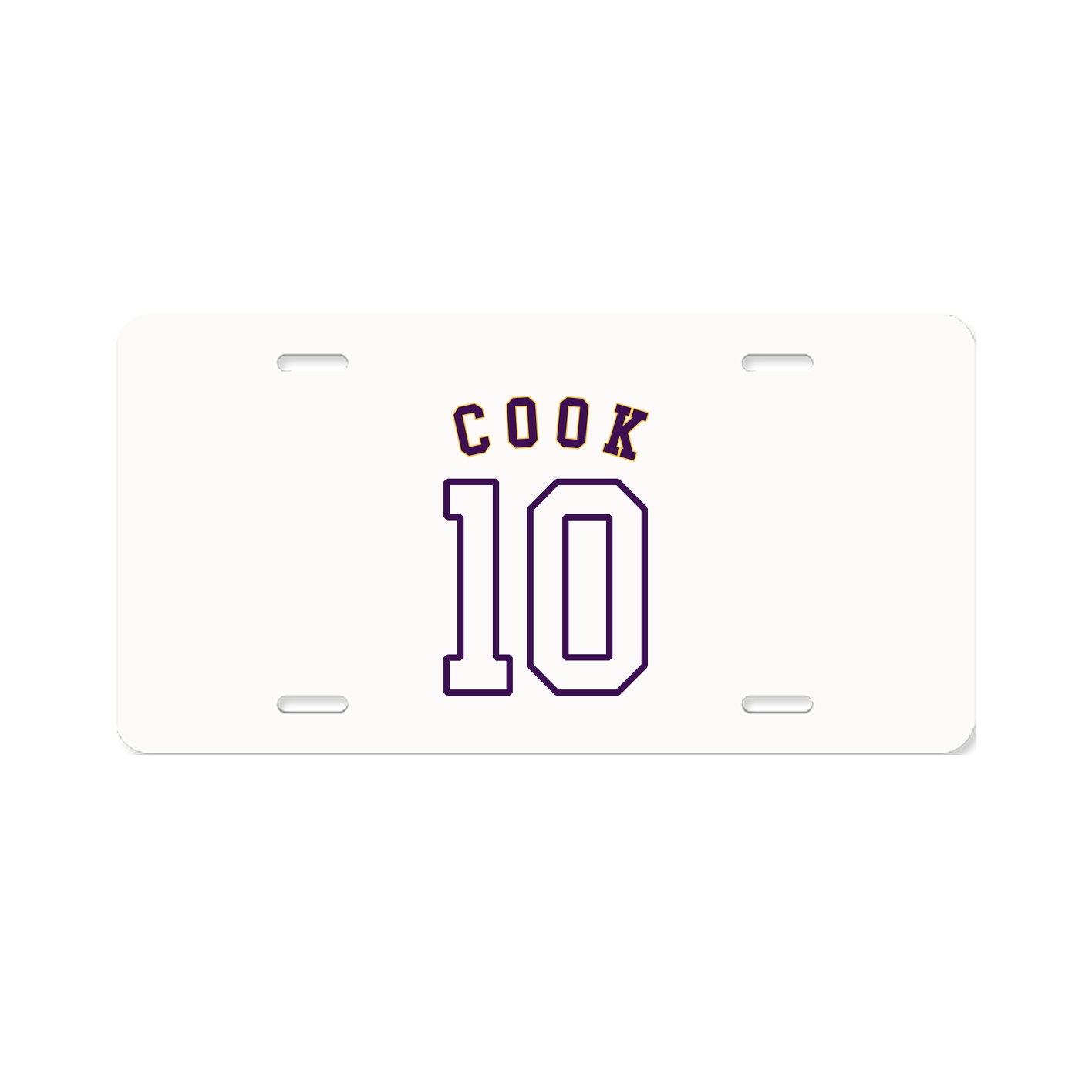 License Plate — Shirsey Arch in Classic