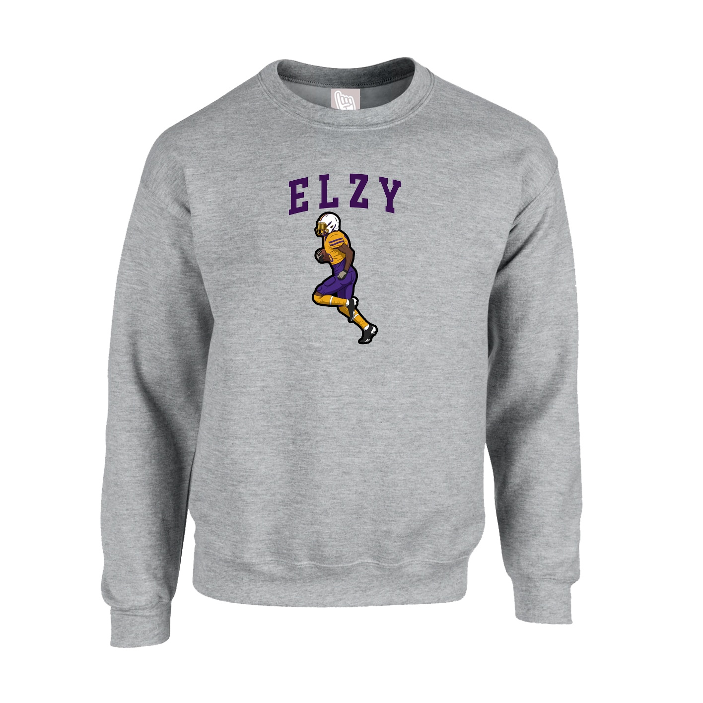 Fleece Crew — Shirsey in Grey
